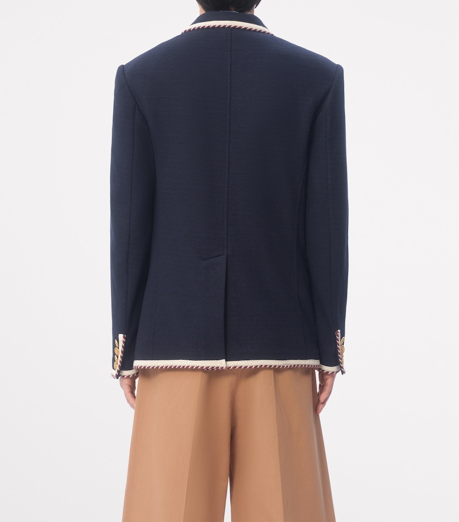 Trim-Detail Blazer 598 Image 5