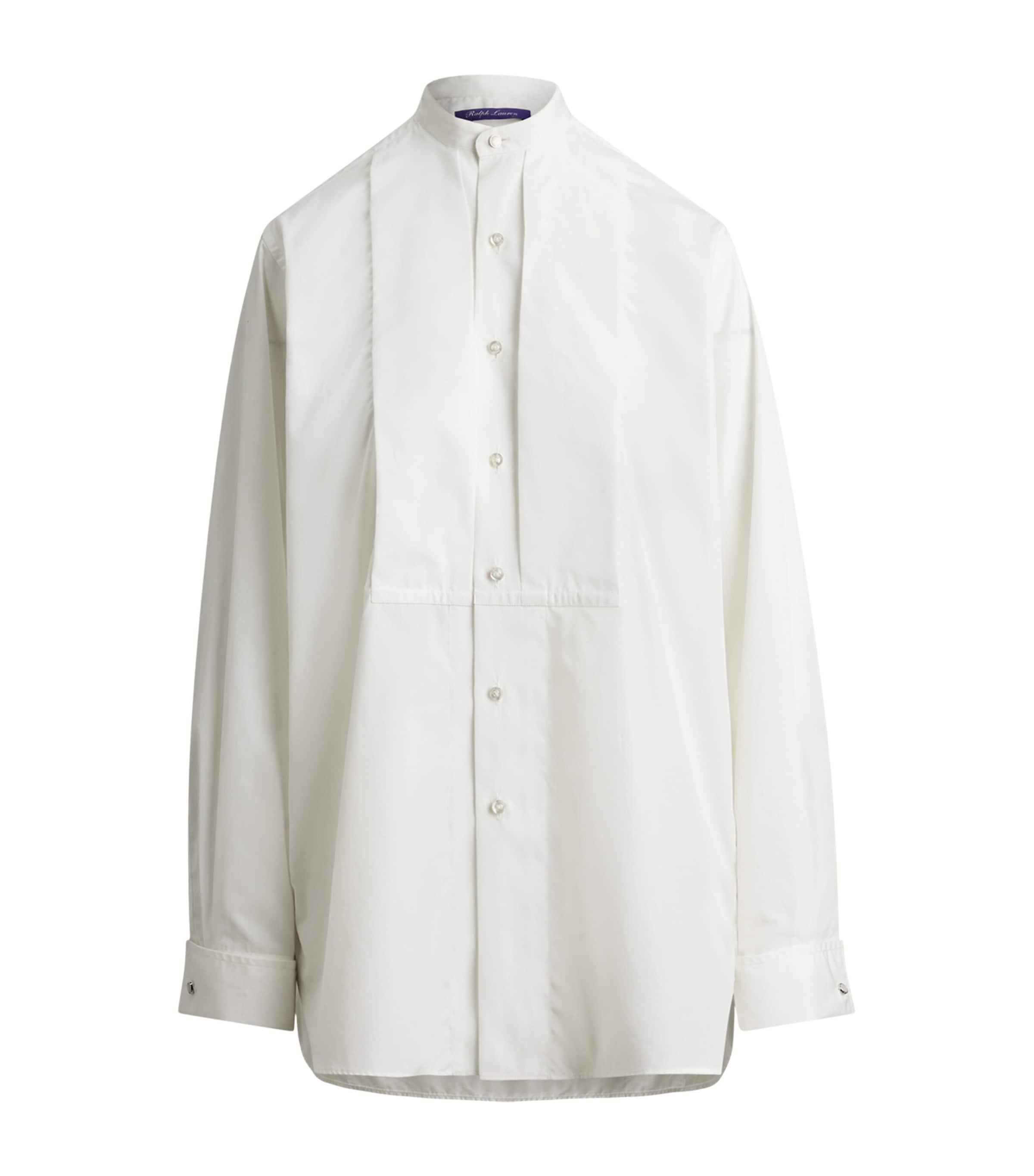 Ralph Lauren Collection Womens Cotton Kirstin Shirt White Image 1