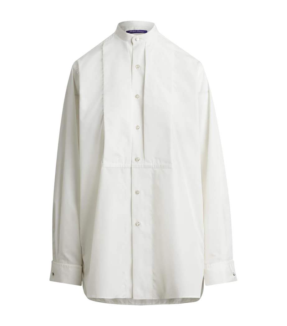 Ralph Lauren Collection Womens Cotton Kirstin Shirt White Image 1