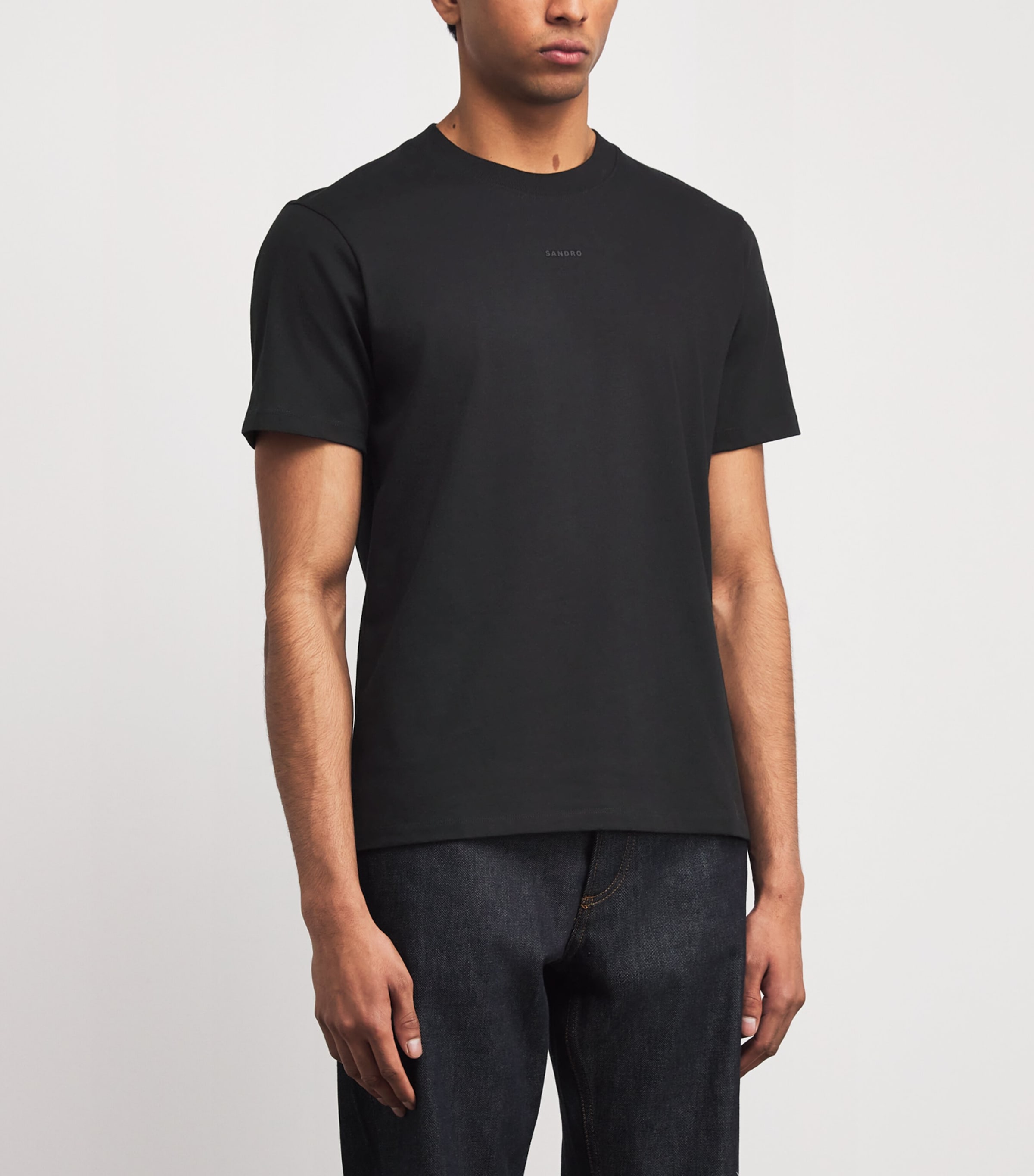 Organic Cotton Logo T-Shirt BLACK Image 3