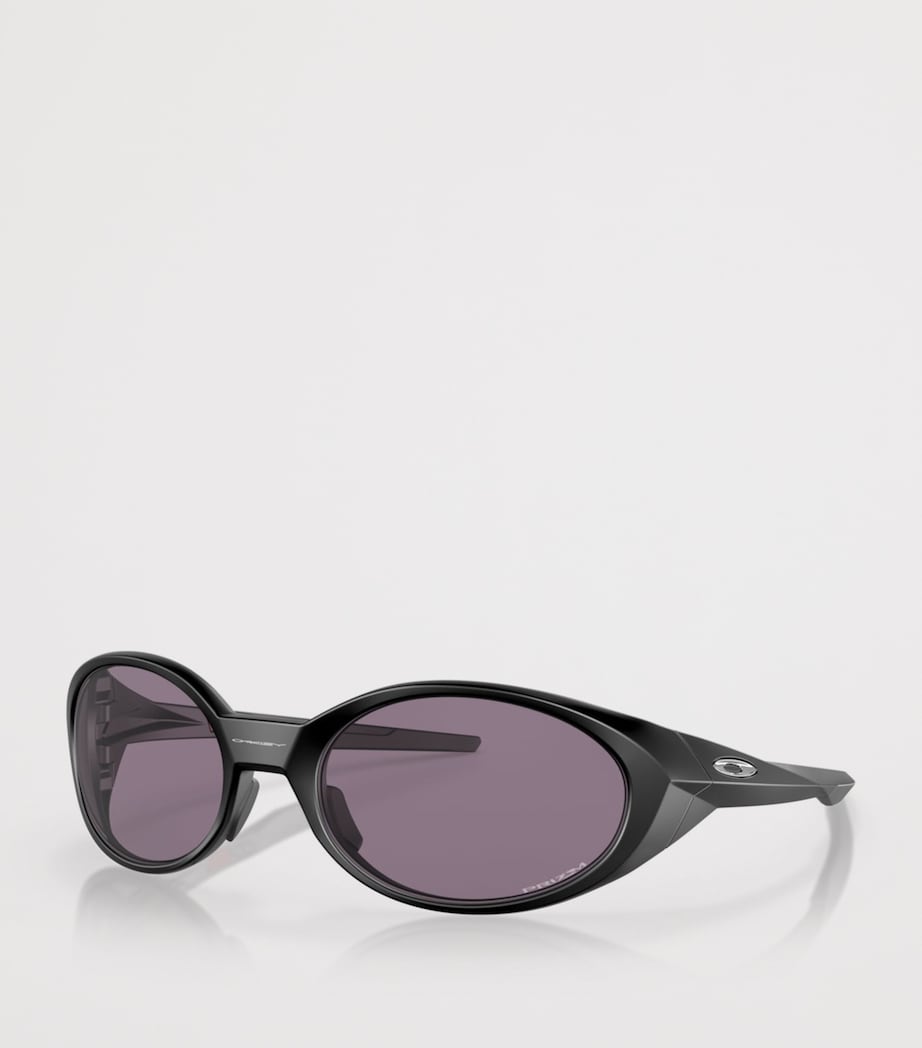 Oakley Eye Jacket Redux Oval Sunglasses Black Image 2