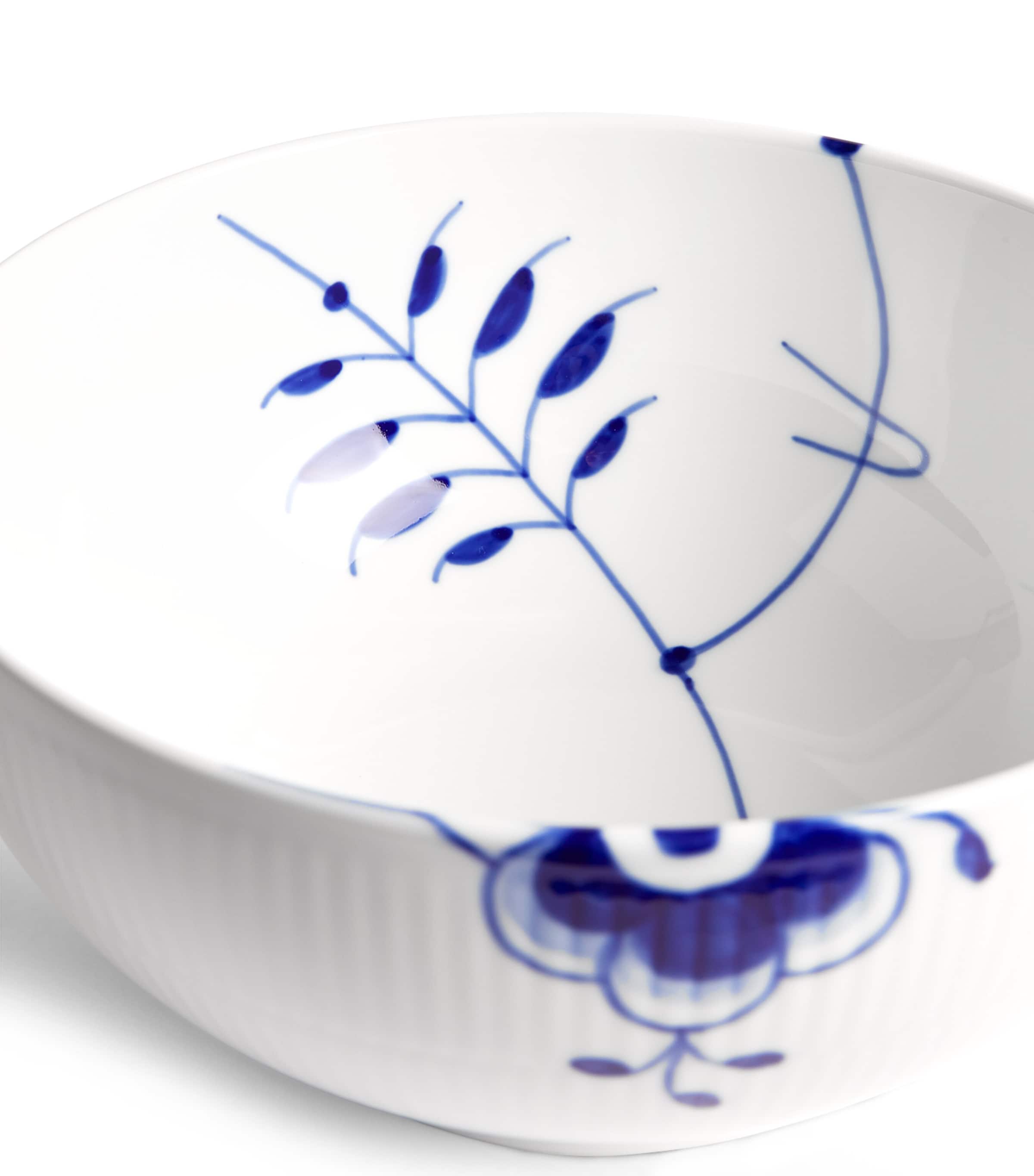 Blue Fluted Mega Bowl (21cm) BLUE Image 2