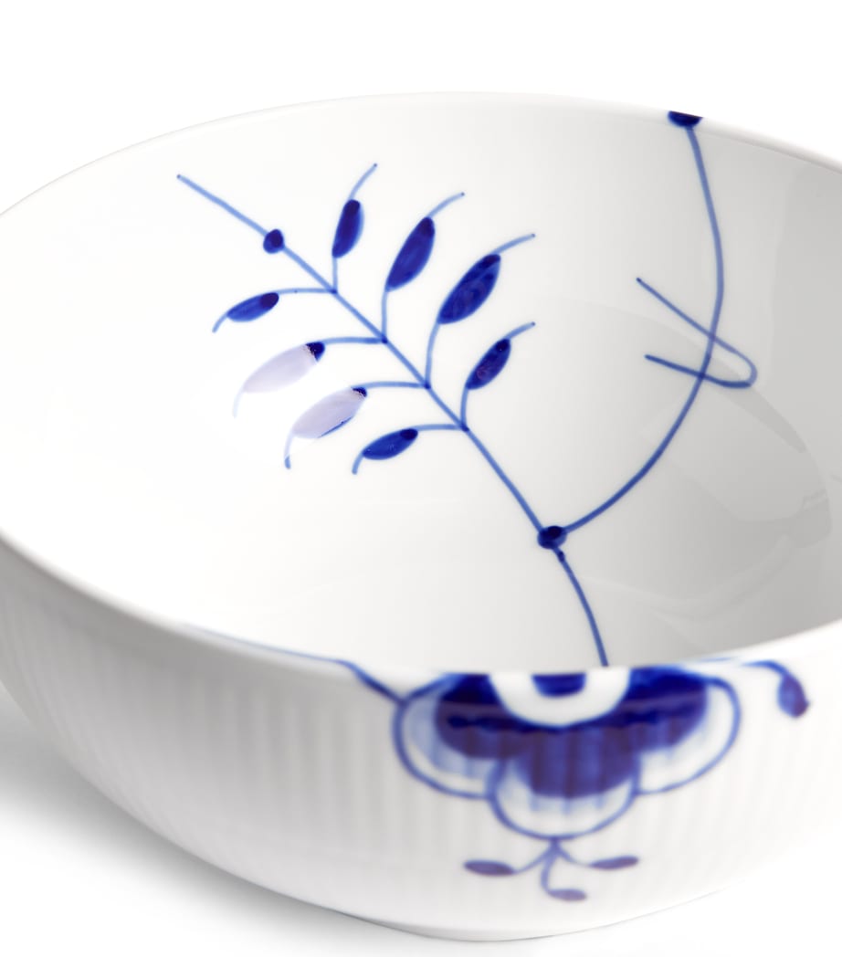Blue Fluted Mega Bowl (21cm) BLUE Image 2
