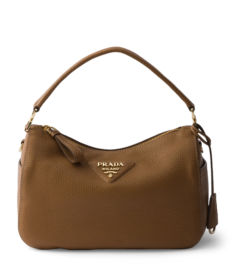 Prada Womens Small Leather Top-Handle Bag Image 1