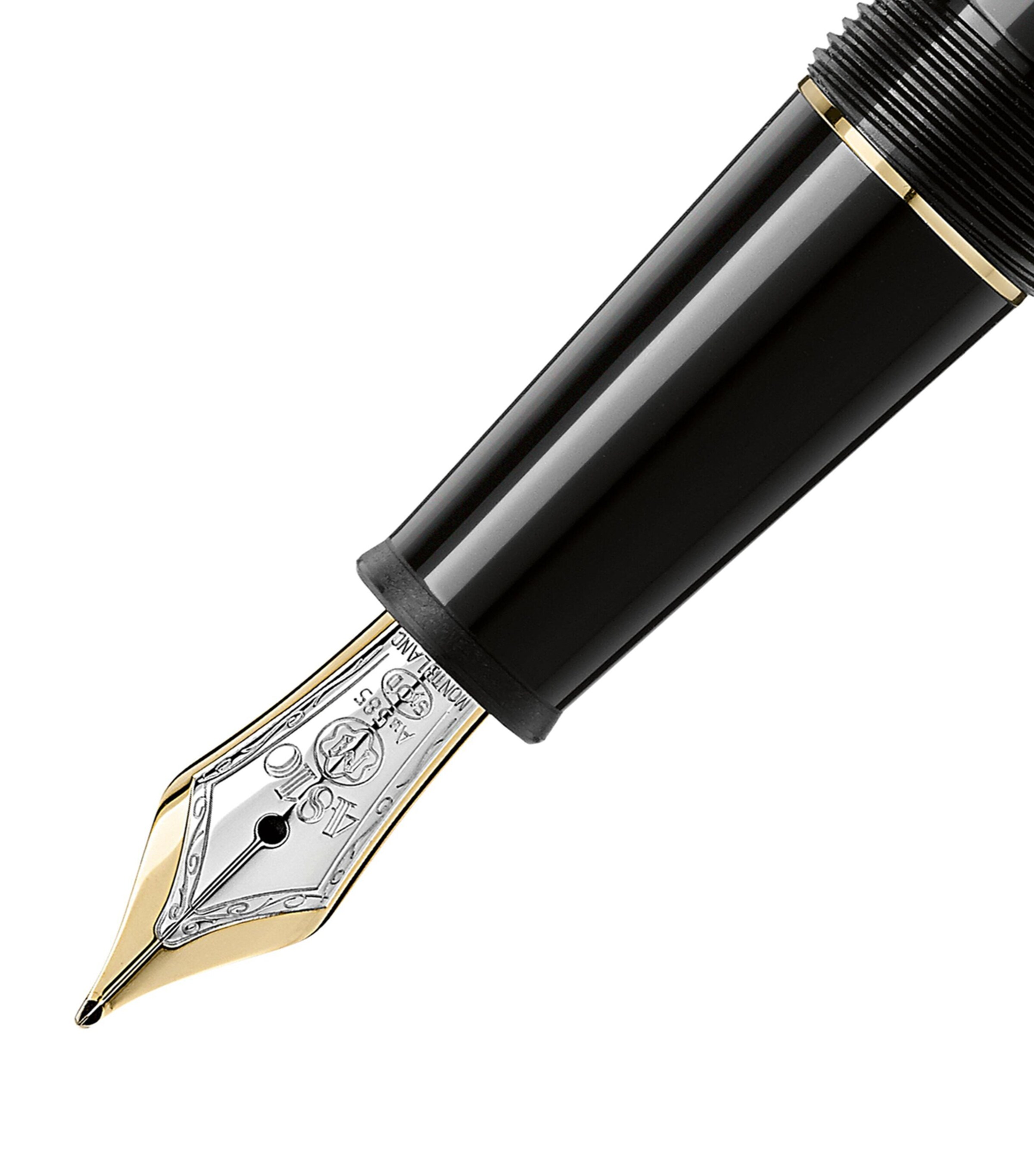 Meisterstück Gold-Coated Classique Fountain Pen BLACK Image 3