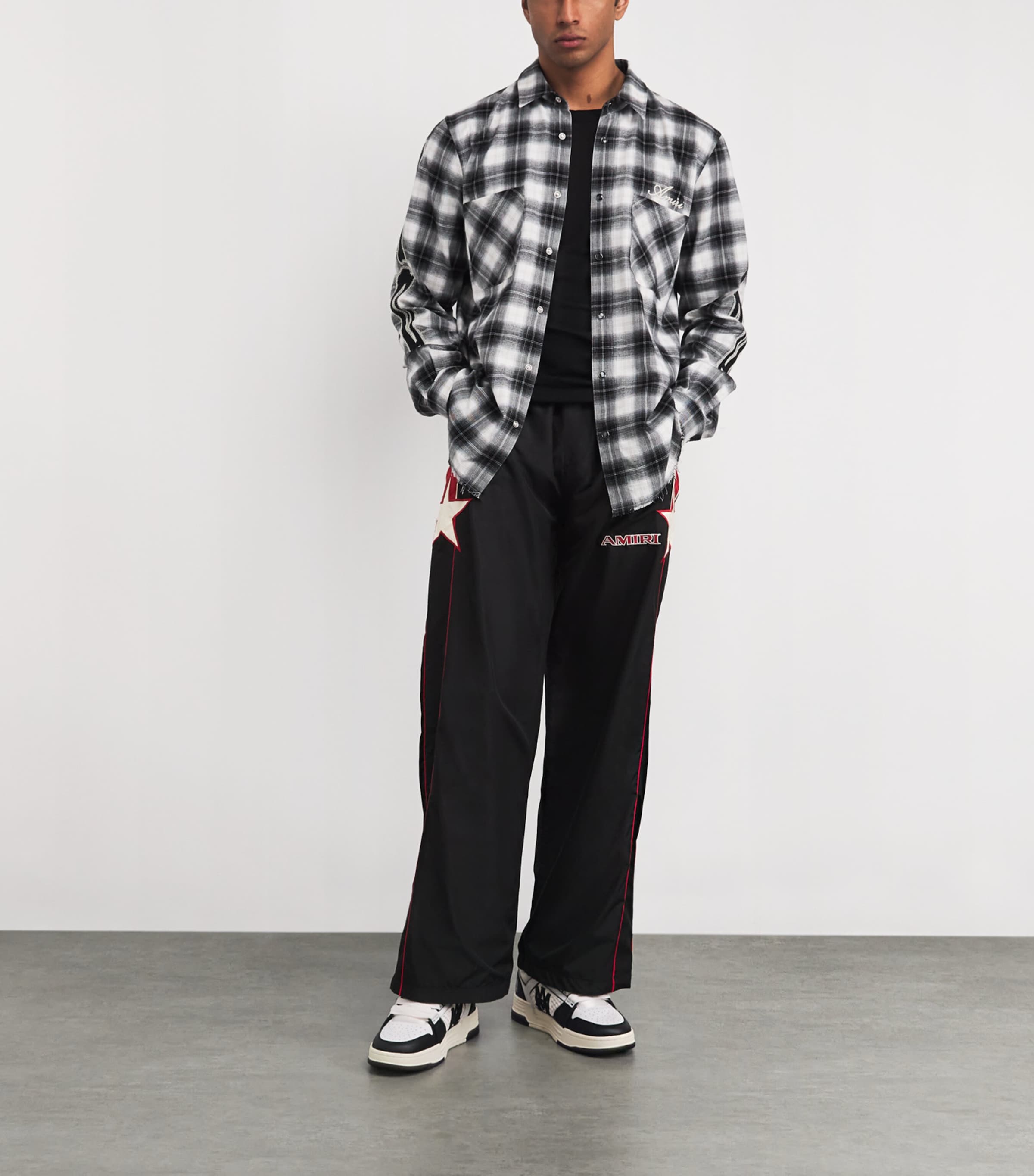 Leather MA Skyline Sneakers BLACK Image 6