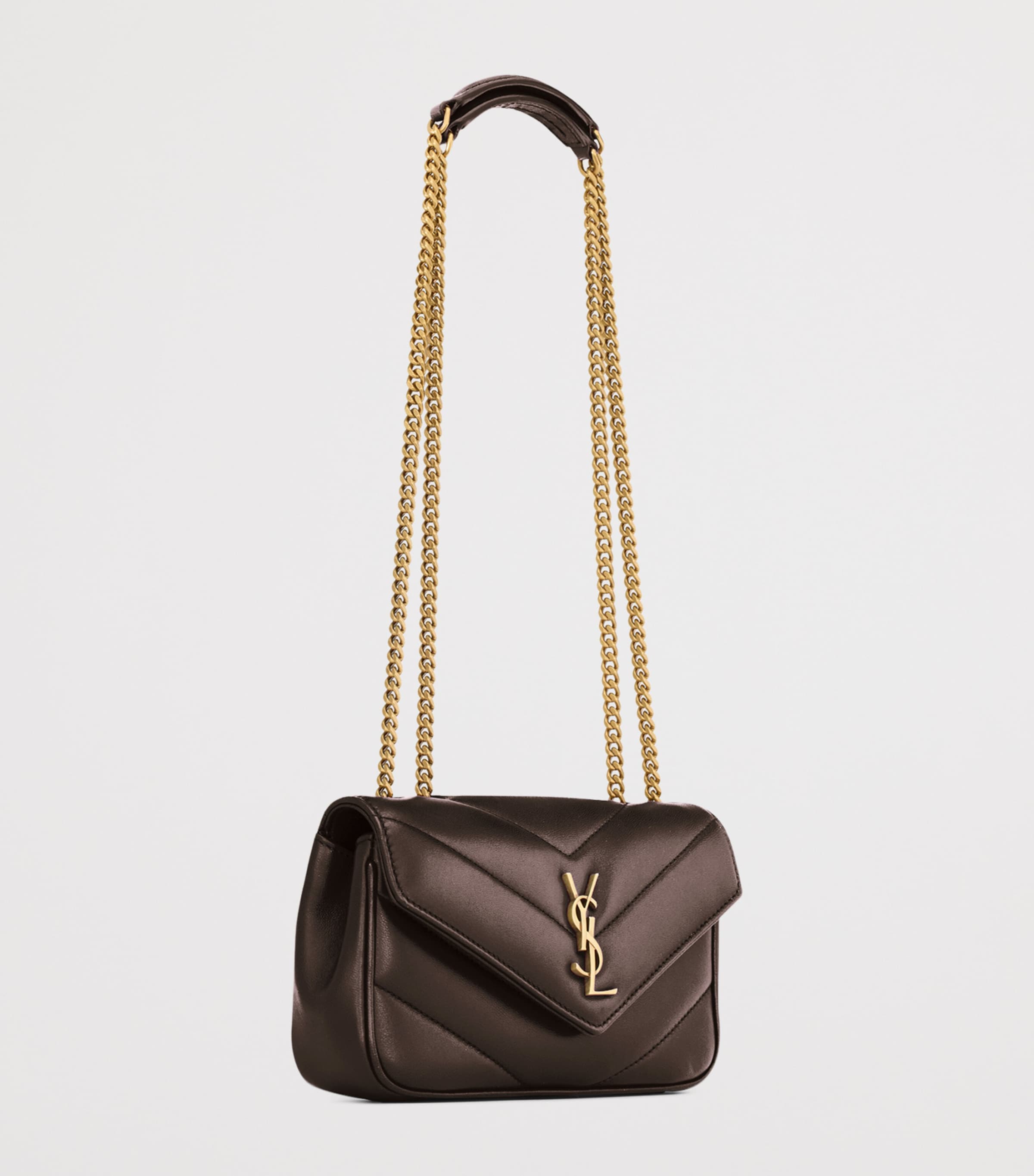 Saint Laurent Mini Matelassé Loulou Shoulder Bag Image 4