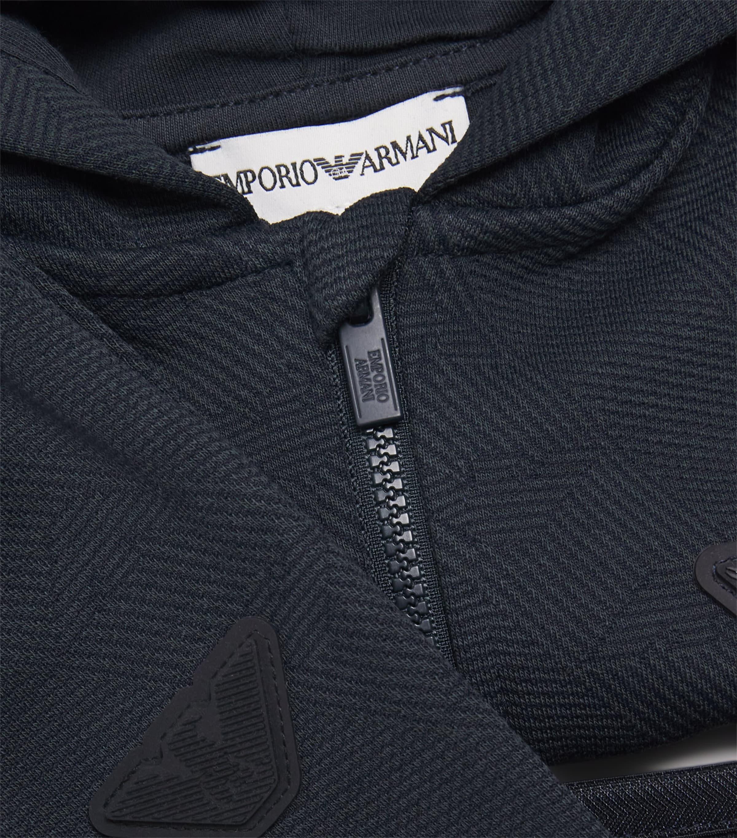 Logo Hoodie and Sweatpants Set (6-36 Months) ICONICO 0920 BLU NAV Image 4