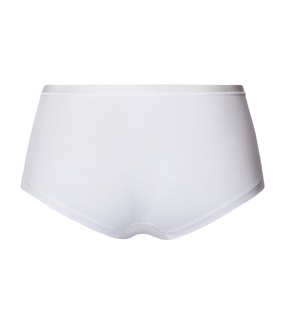 Cotton Sensation Boyshorts WHITE Image 3