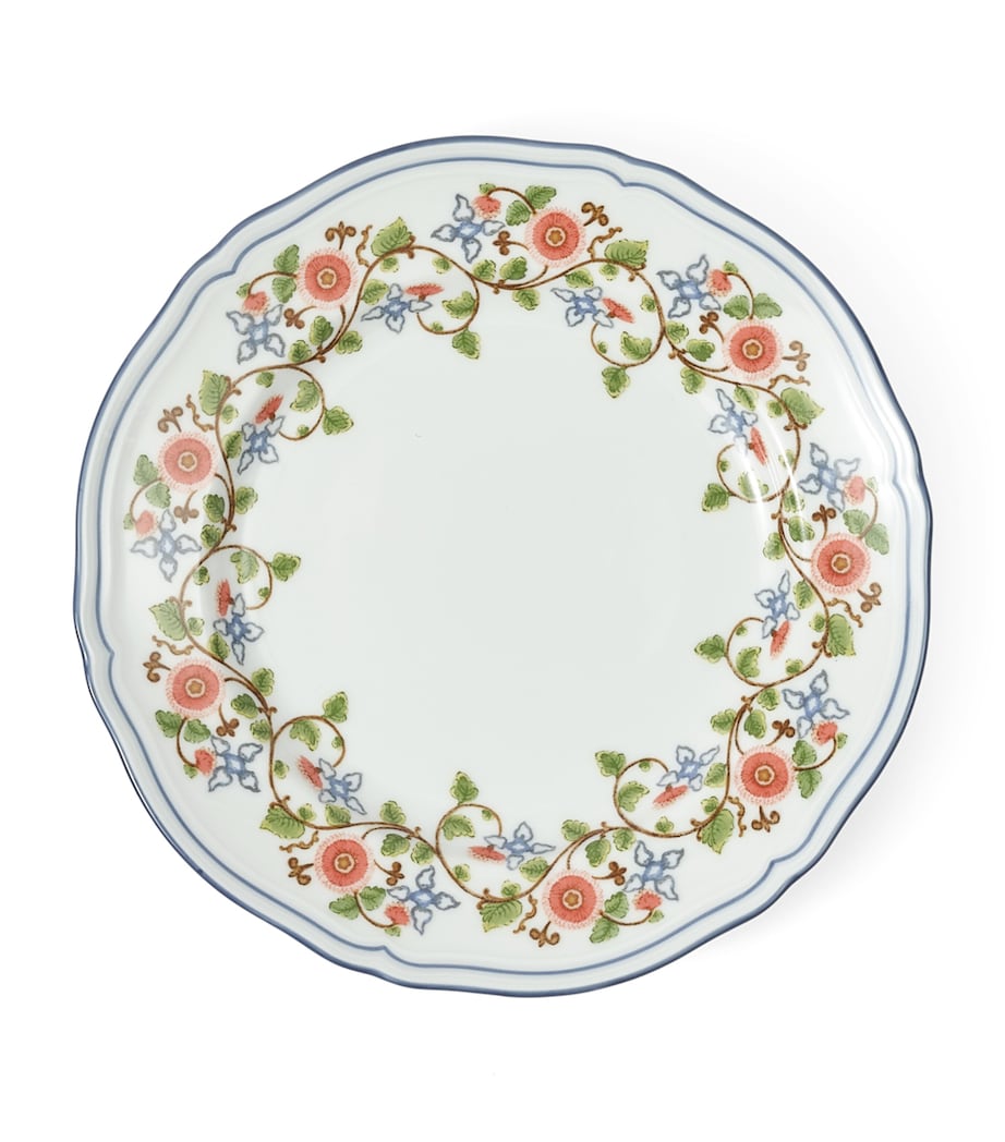 x Ginori 1735 Porcelain Martina Dessert Plate (21cm) WHITE Image 1