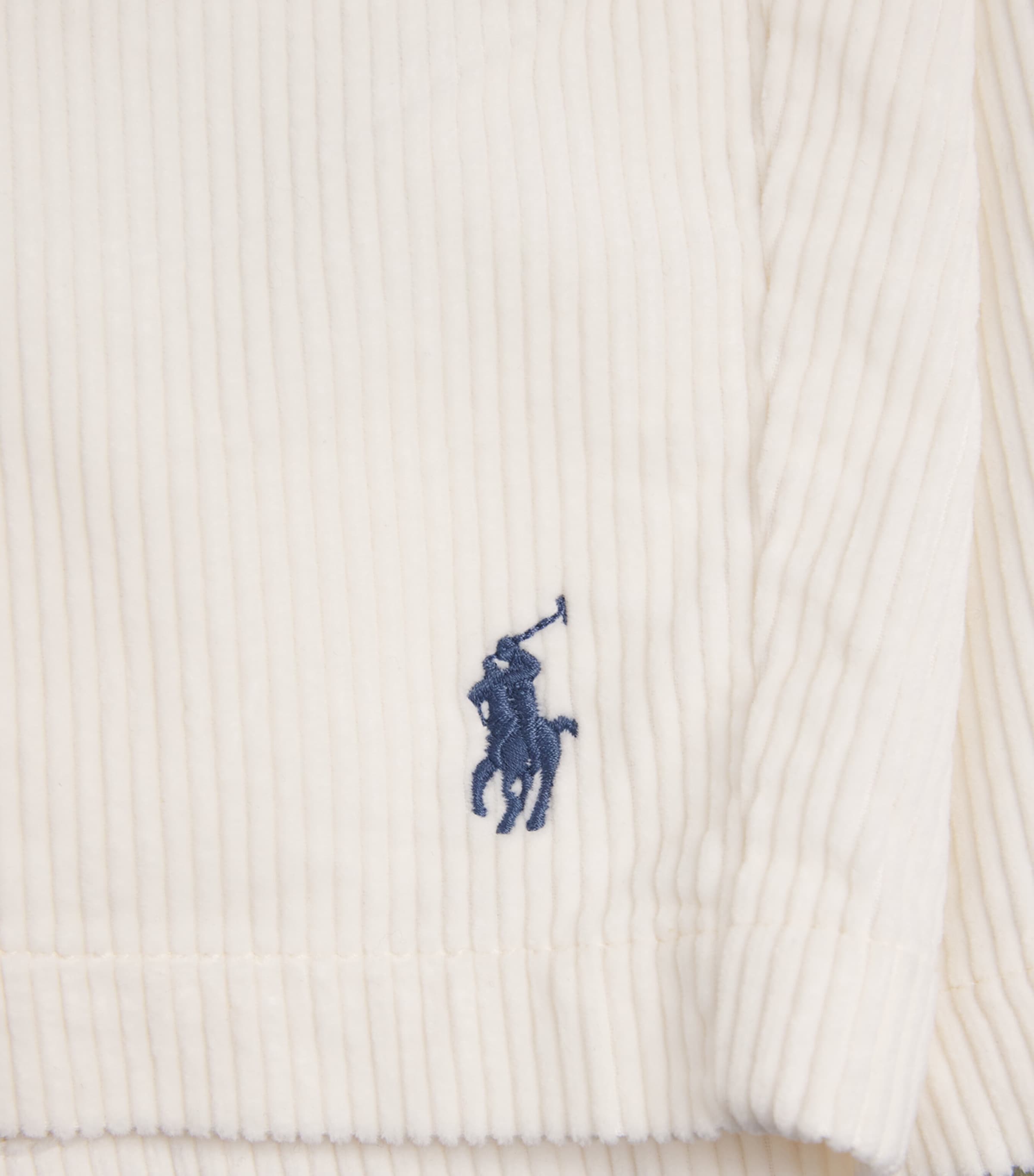 Polo Ralph Lauren Mens Cotton Corduroy Prepster Shorts Warm White Image 6