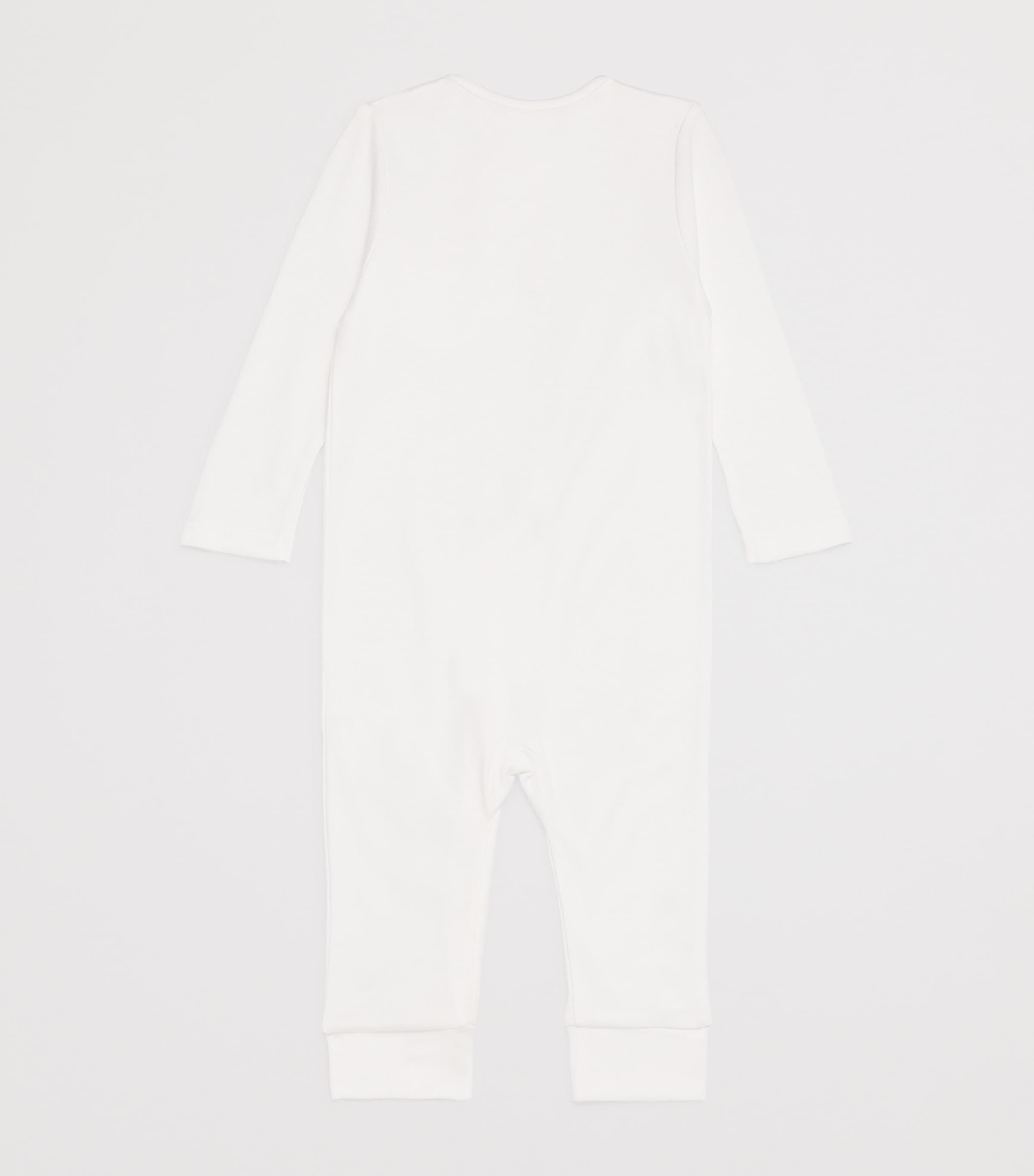 Clever Zip All-In-One Pyjamas (9-12 Months) WHITE Image 2
