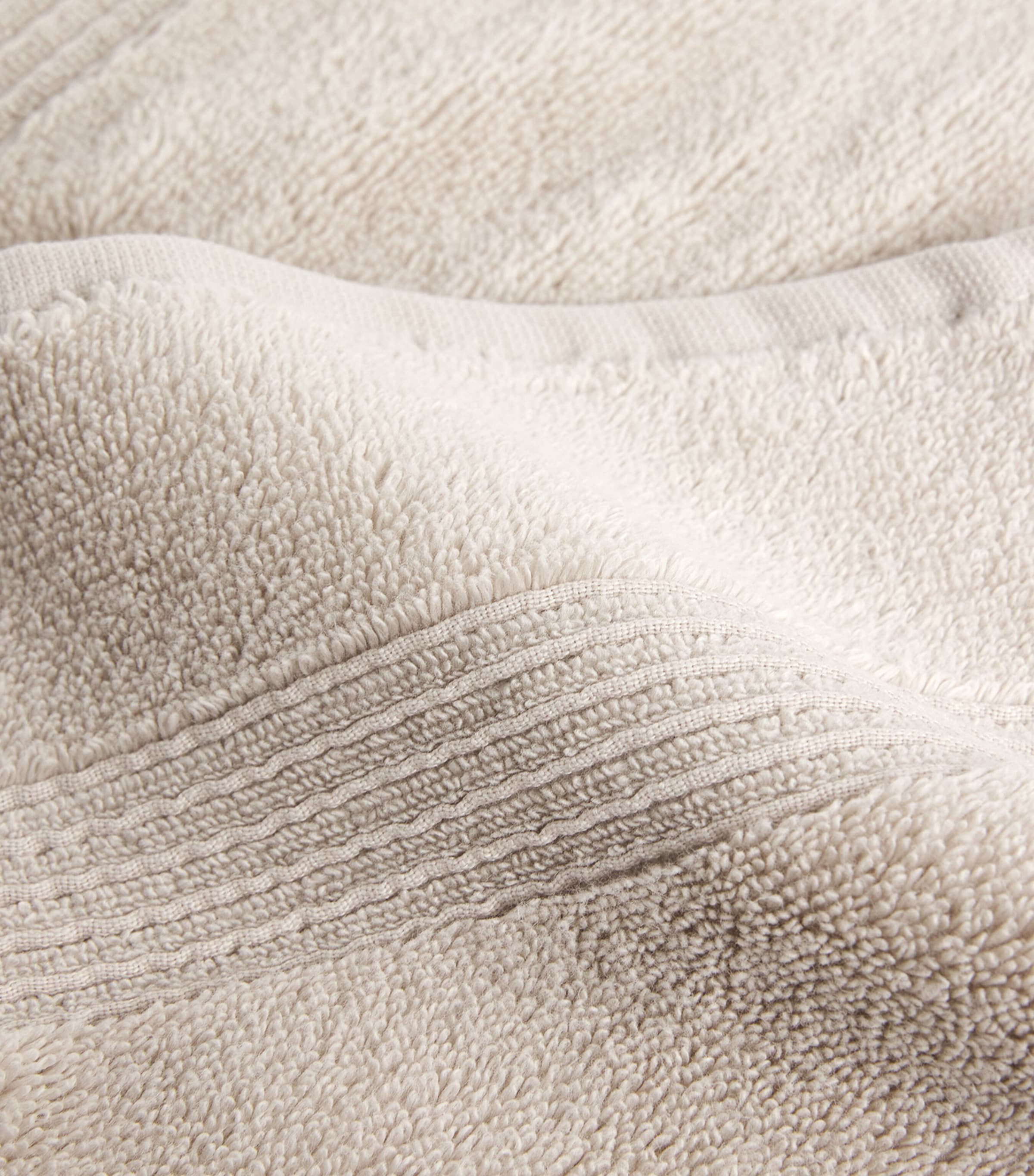 Organic Cotton Hand Towel (50cm x 100cm) TAN Image 3