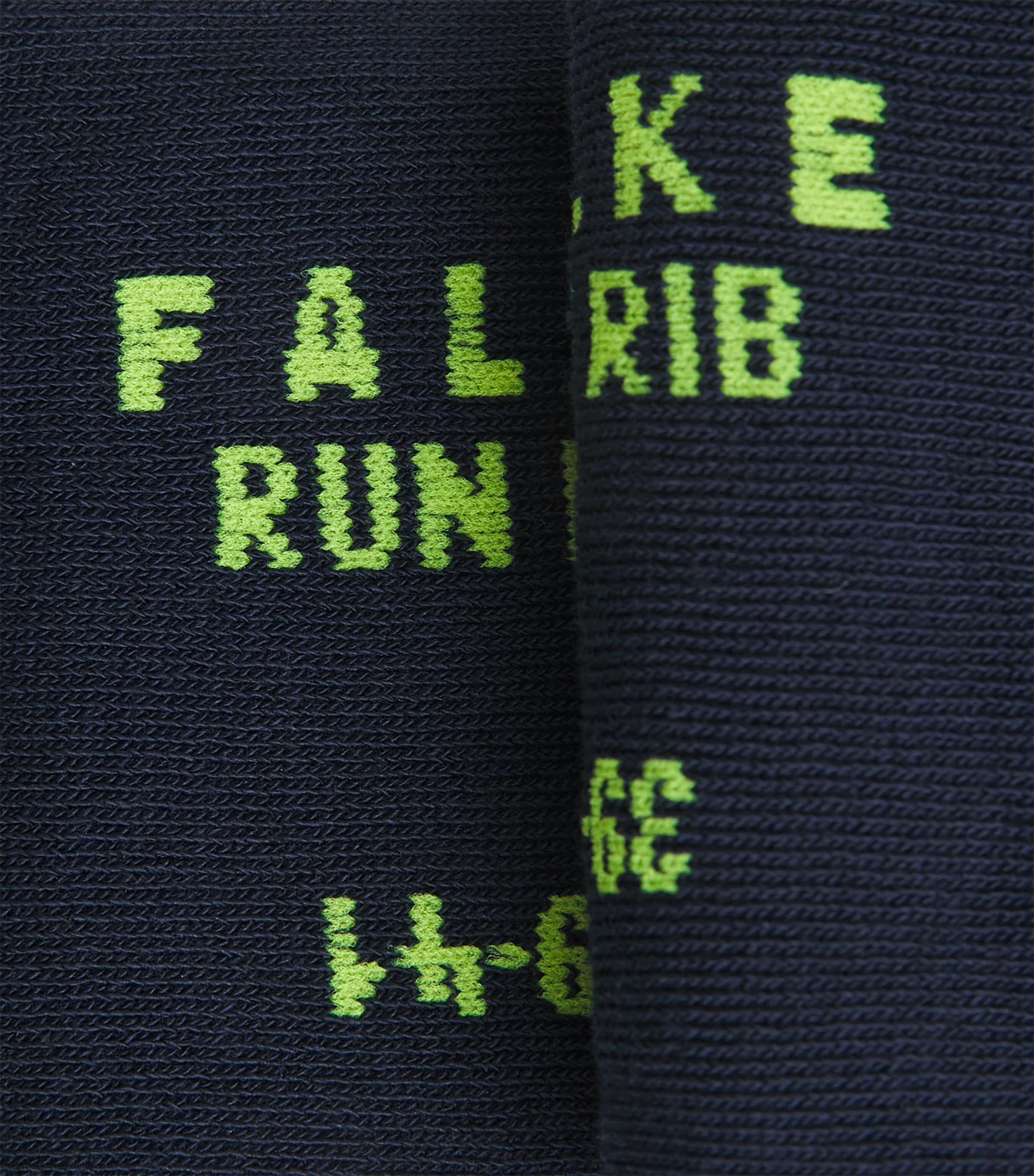 Falke Mens Run Rib Socks Marine Image 2