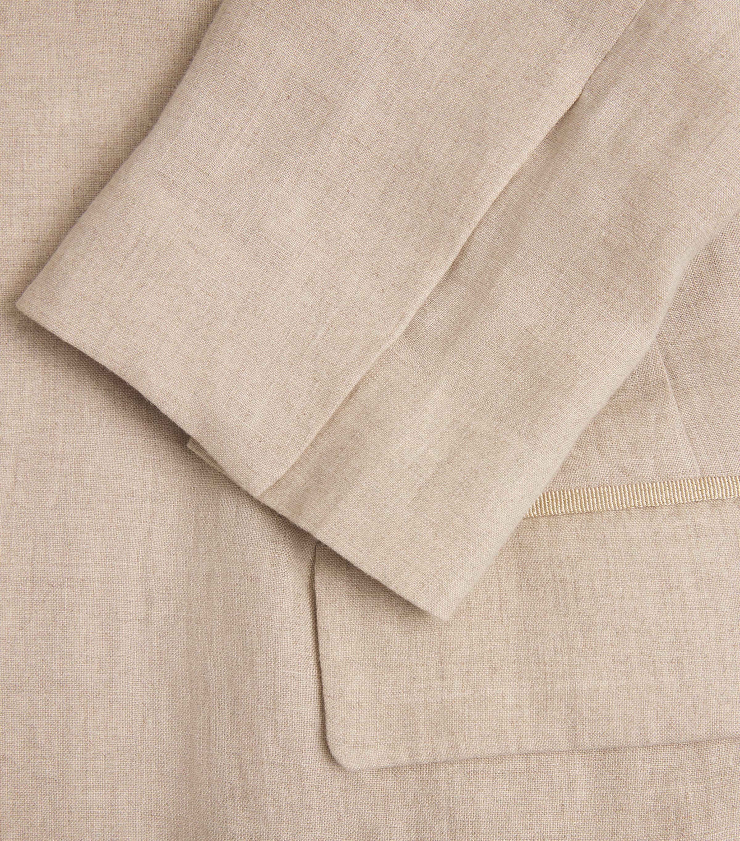 Linen Soft Blazer SABBIA Image 5