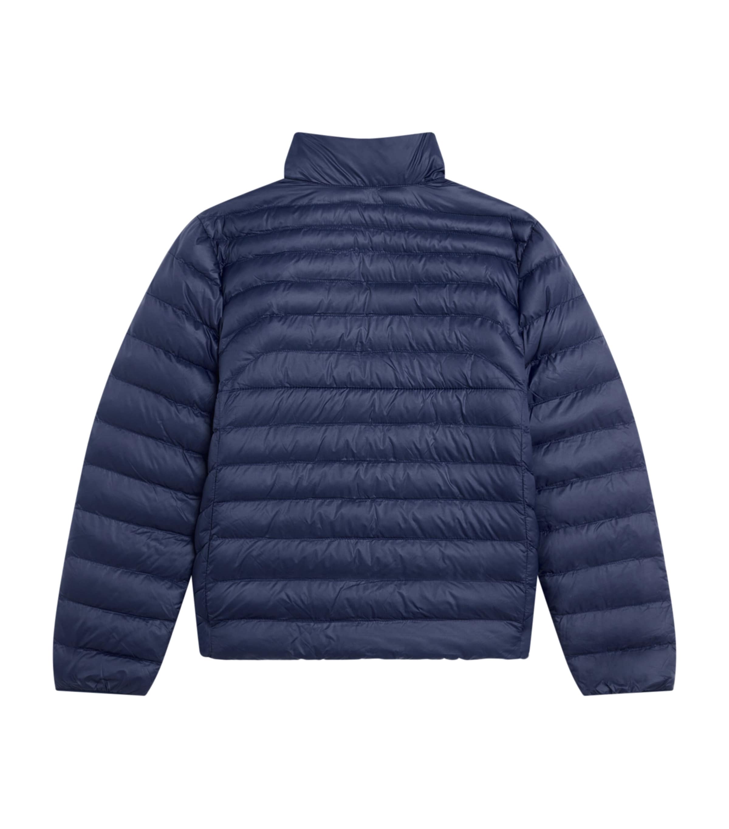 Packable Polo Pony Puffer Jacket (6-14 Years) NAVY Image 3