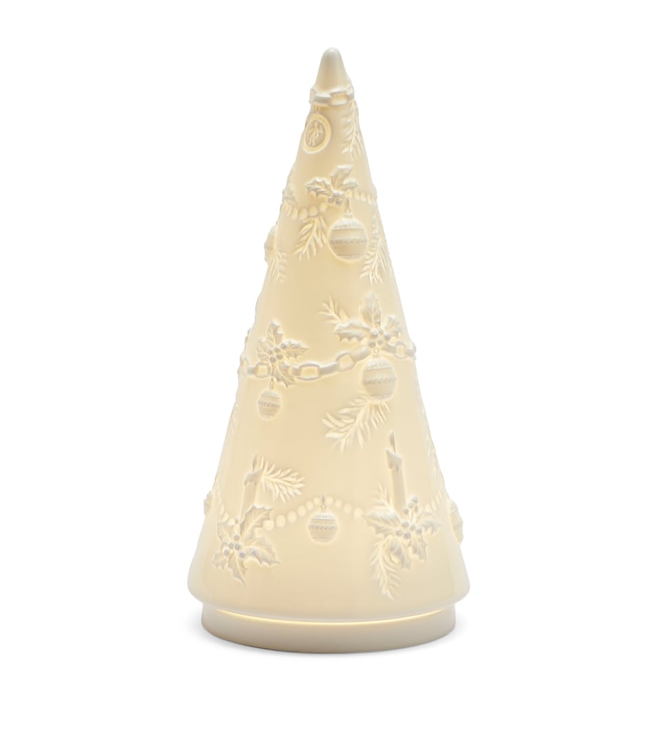 Bone China Christmas Tree Ornament WHITE Image 3