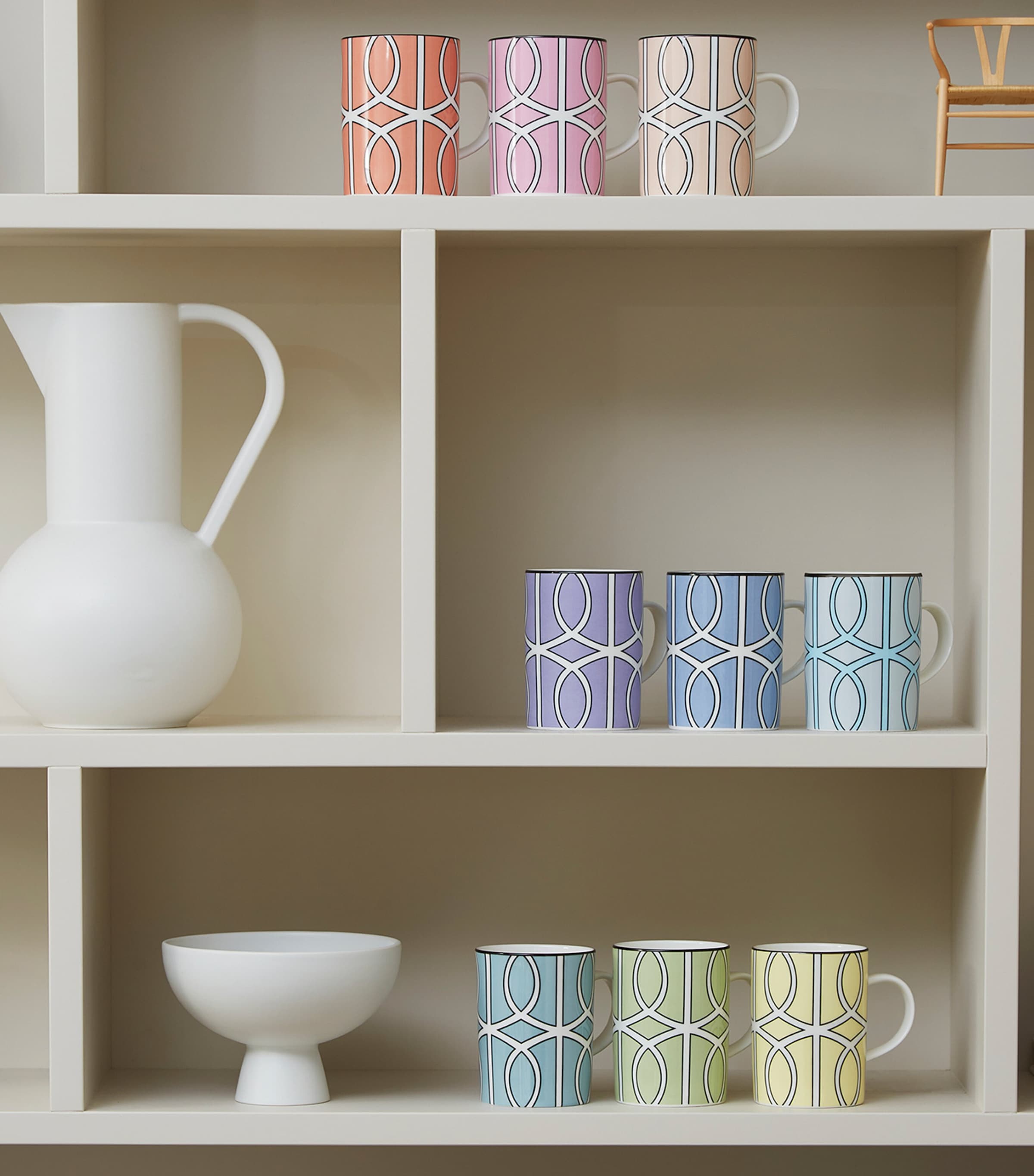 Set of 4 Loop Mugs OMBRE 1 (PALER) Image 2
