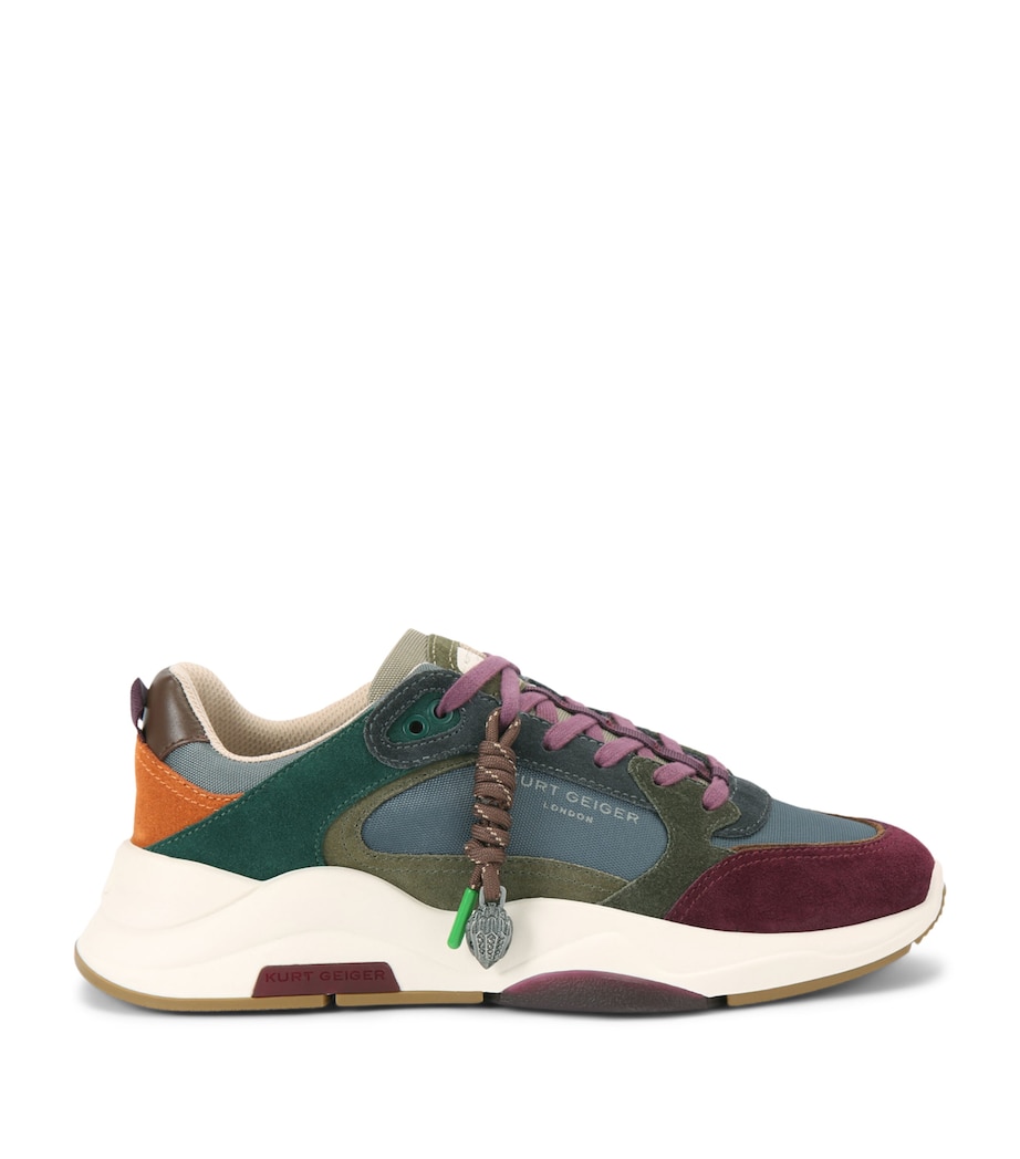 Leather Royston Sneakers WINE COMB Image 1