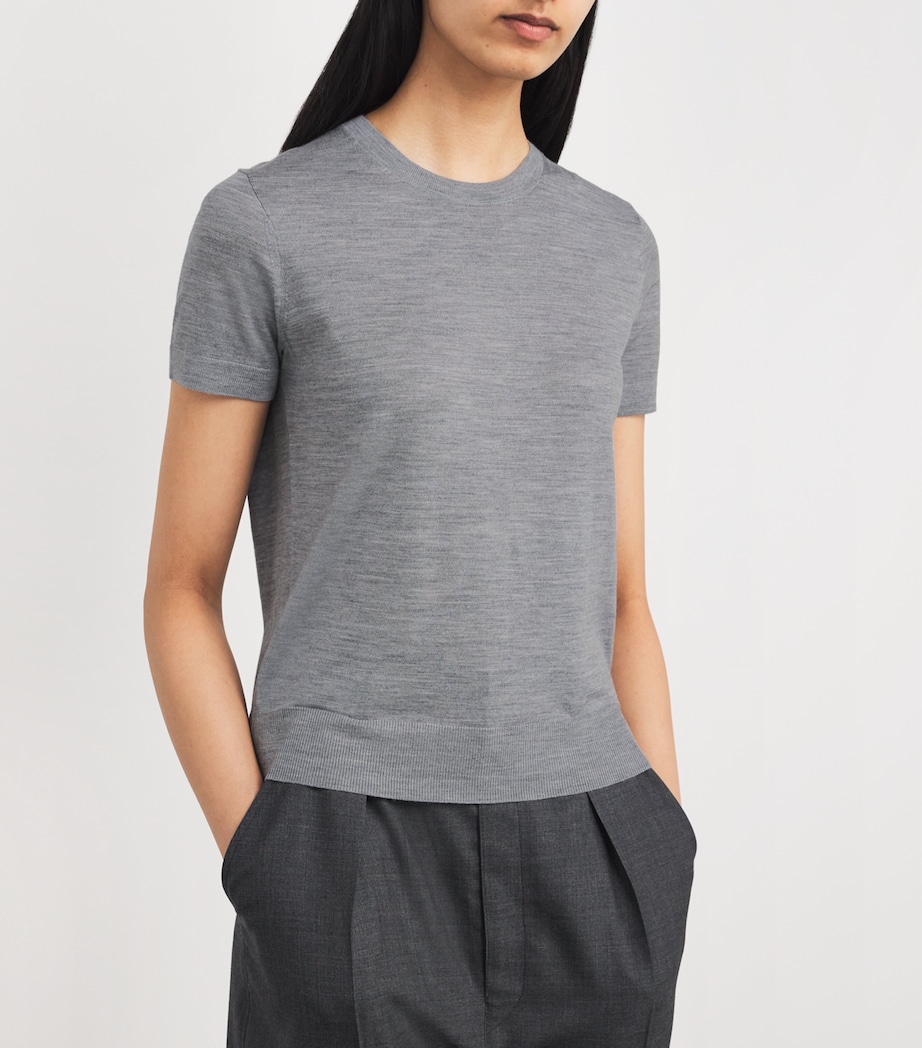 Regal Wool Sweater T-Shirt HEATHER GREY WM1 Image 6