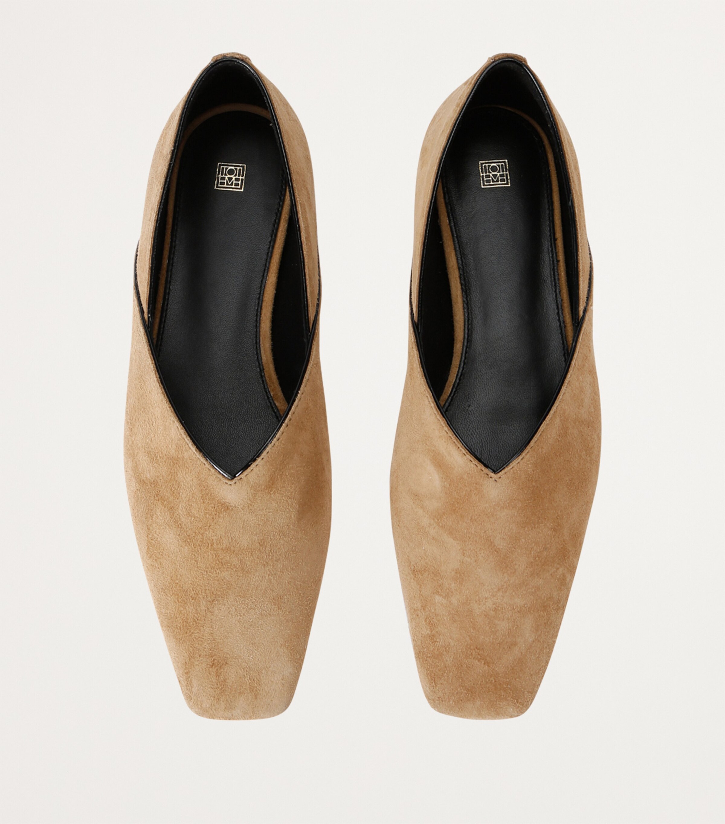 Totême Suede The Everyday Ballet Flats | Harrods US