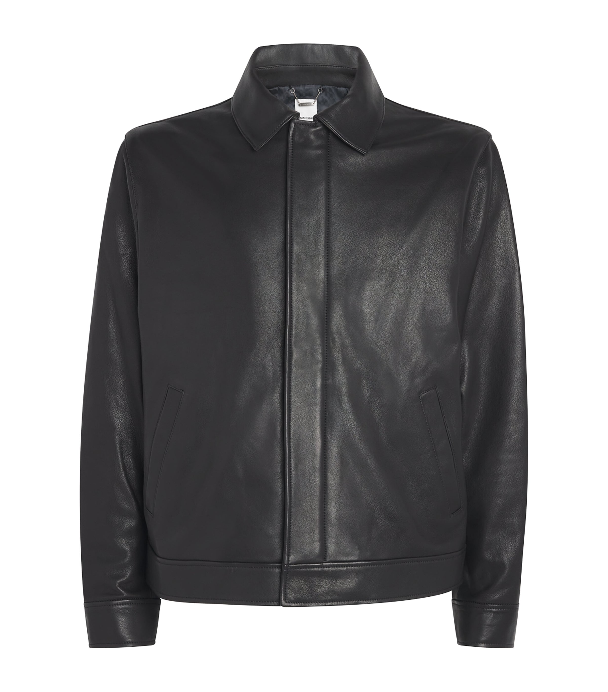 Leather Landon Jacket BLACK Image 1
