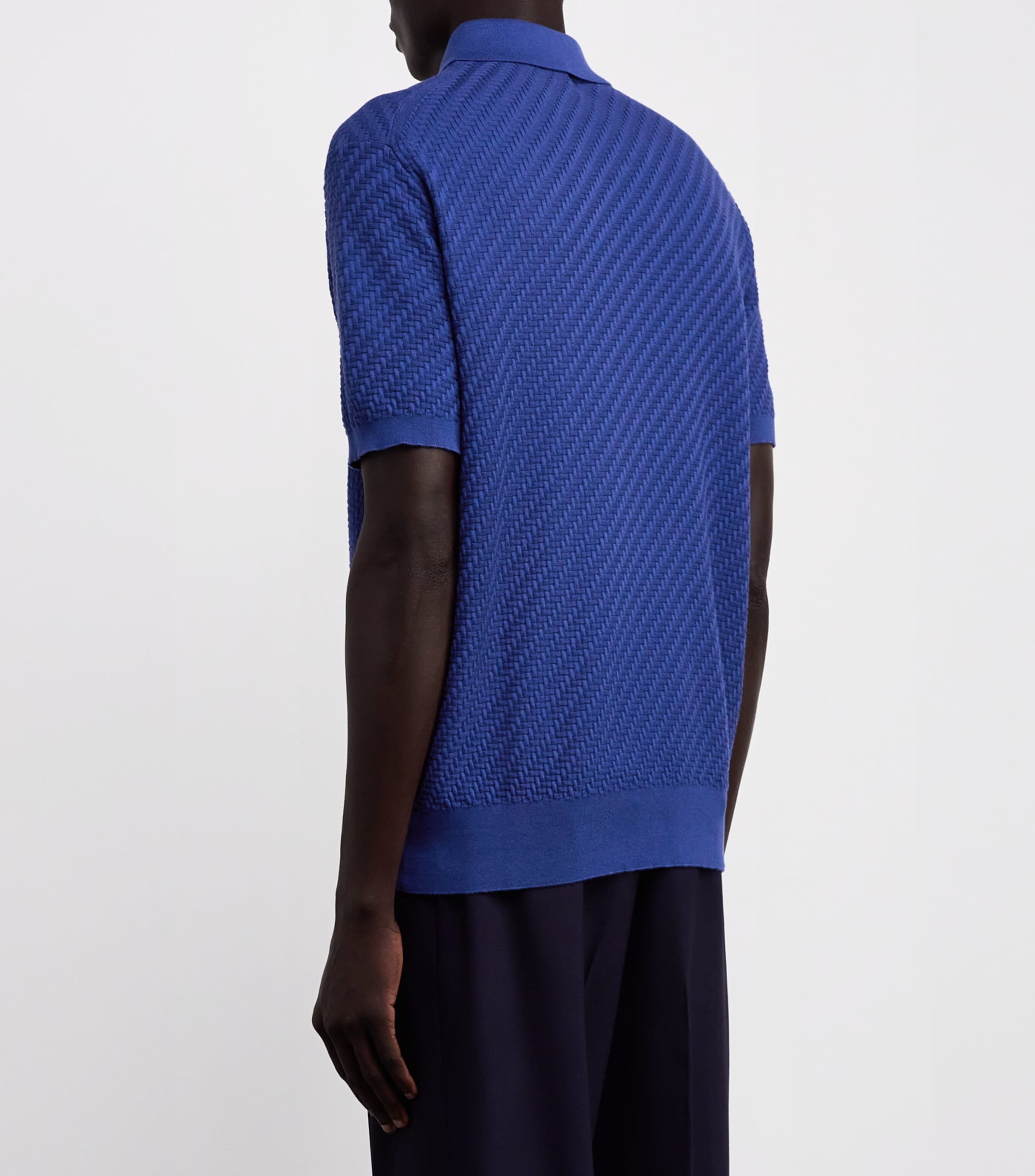 Cotton-Silk-Cashmere Polo Shirt 4848 Image 4