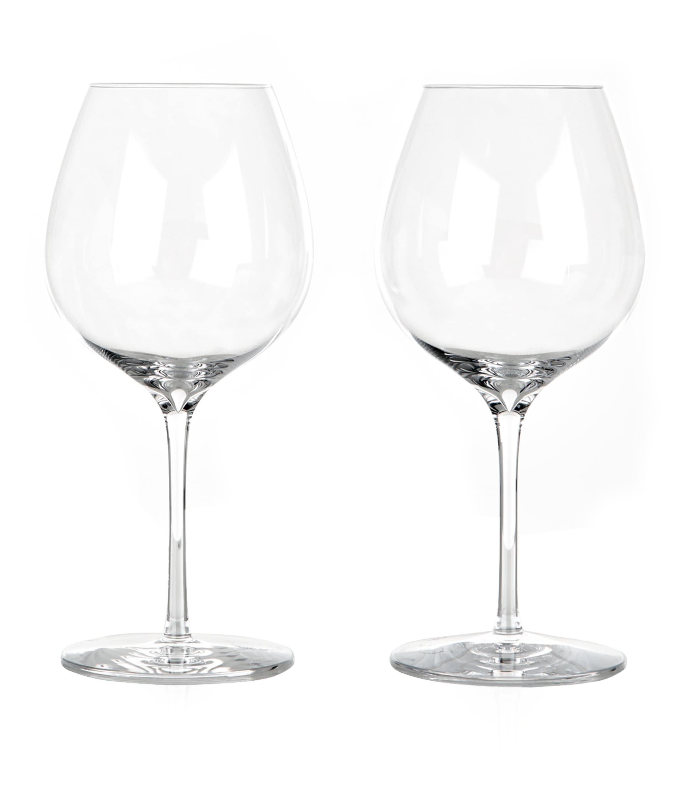 Waterford Set Of 2 Elegance Merlot Wine Glasses In Clear