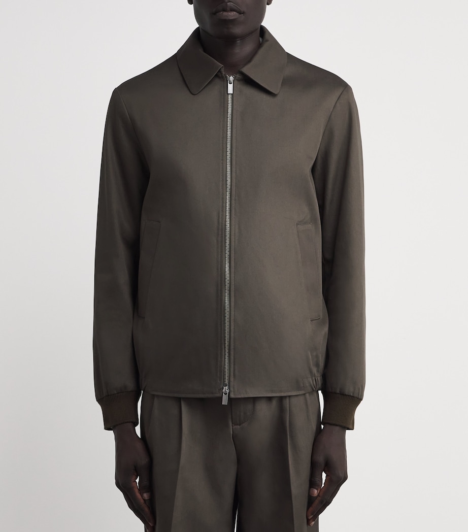 Cotton Jacket 370 ARMY Image 3