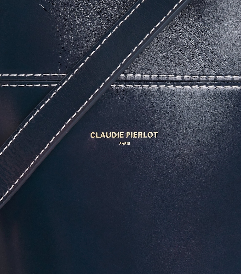 Calfskin Bucket Bag NAVY Image 4