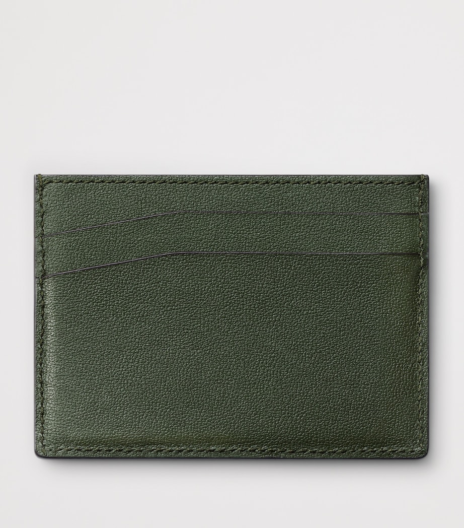 Cartier Leather Losange Card Holder Green Image 3