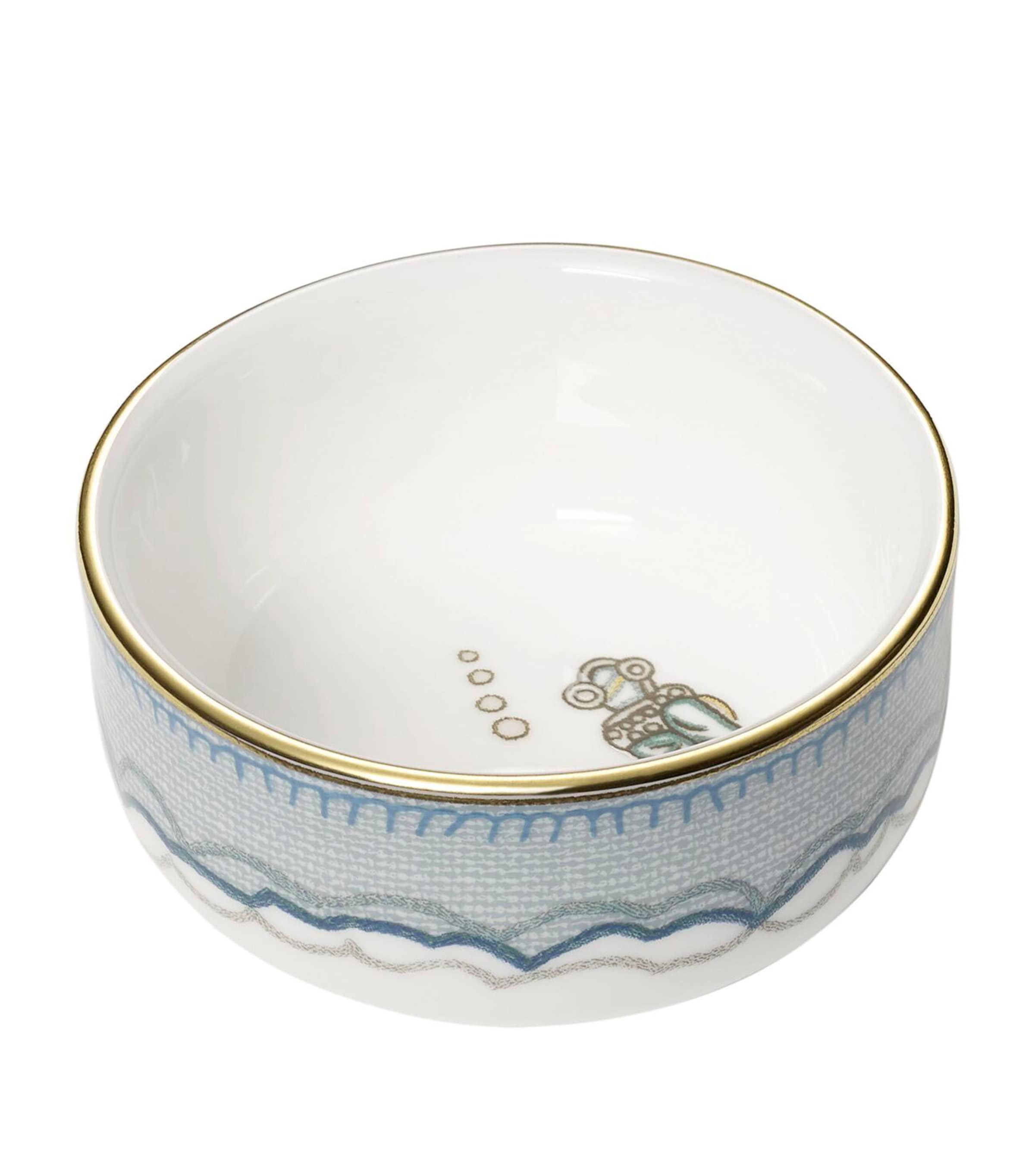 Wedgwood X Kit Kemp Sailor's Farewell Sauce Dish In Blue