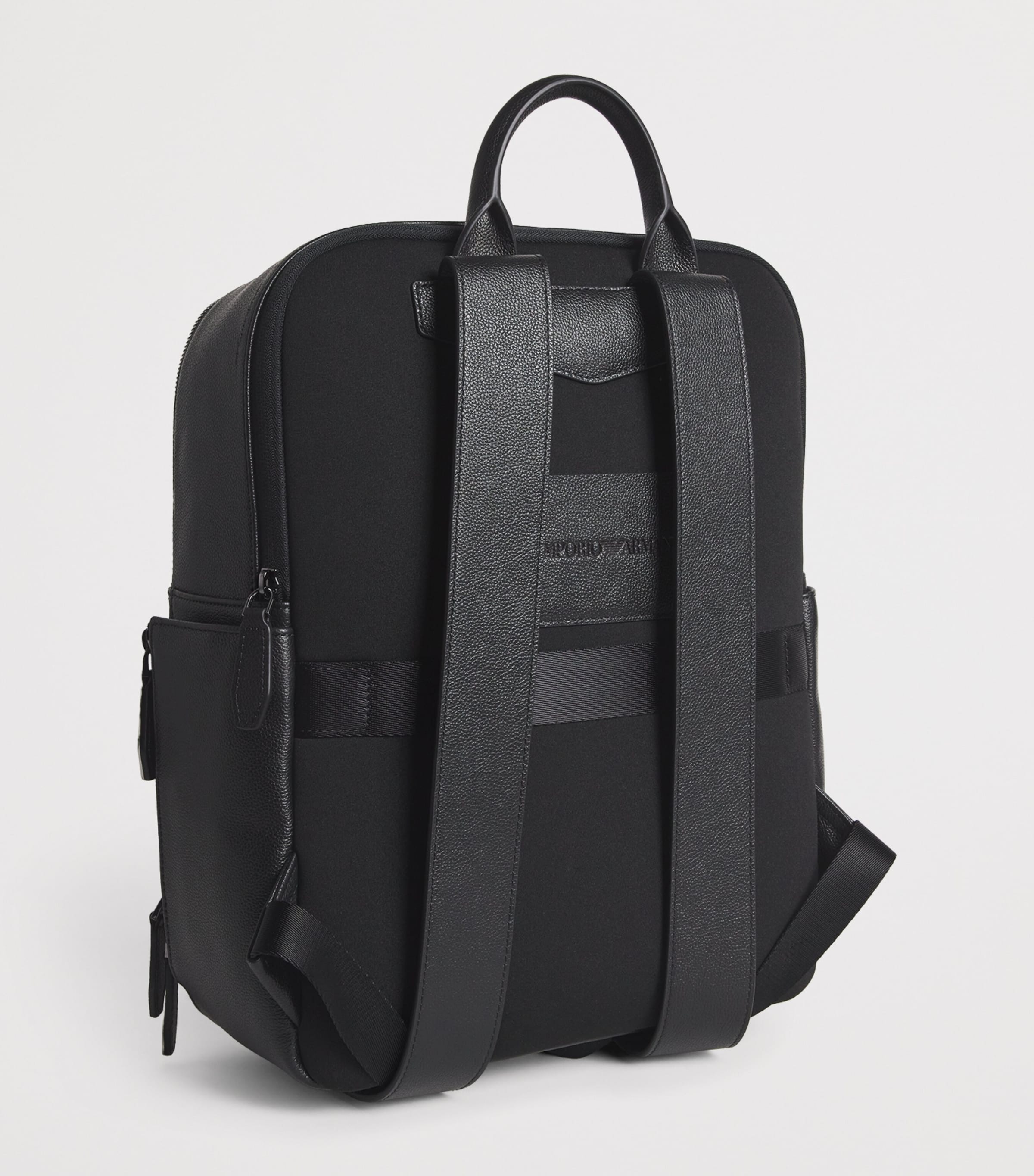 Emporio Armani Leather Backpack Image 3