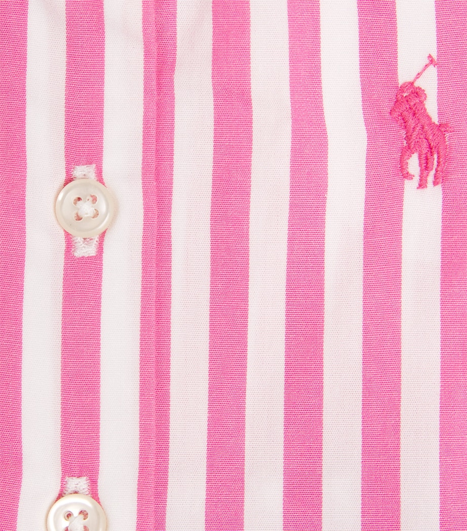 Cotton Poplin Stripe Shirt Dress (3-24 Months) MULTI Image 4