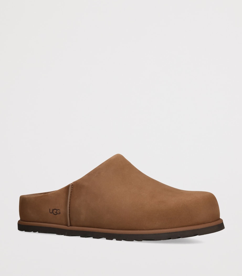 Suede Otzo Clogs BROWN Image 3