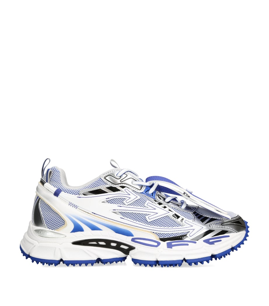 Off-White Be Right Back Sneakers Blue Image 1
