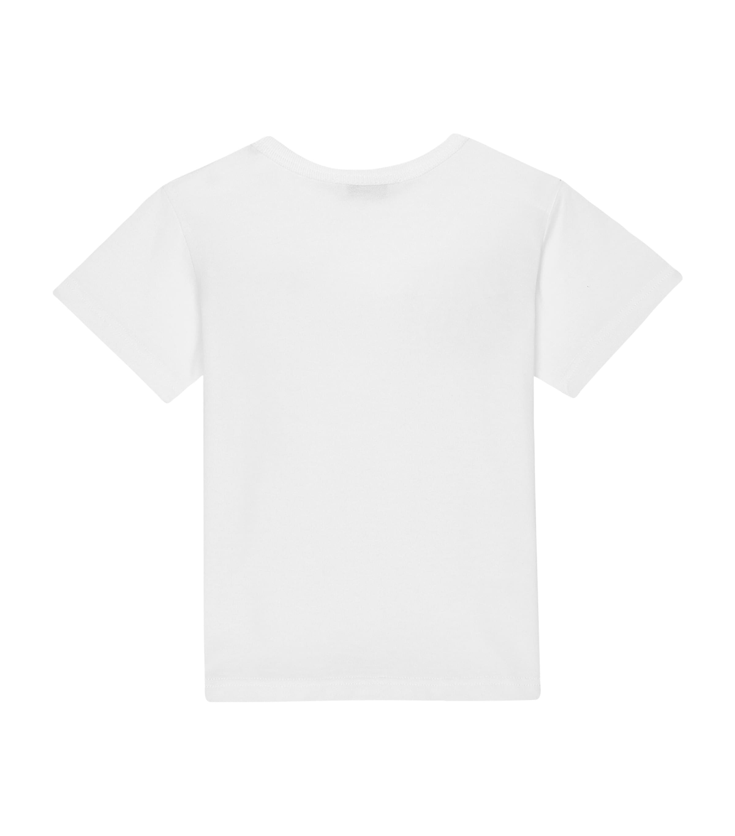 Dolce&Gabbana Kids Logo Plaque T-Shirt (3-30 Months) Optical White Image 2