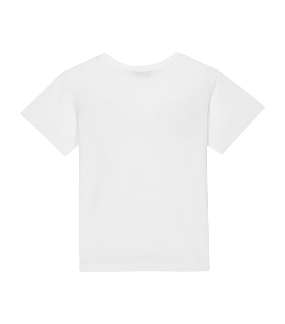 Dolce&Gabbana Kids Logo Plaque T-Shirt (3-30 Months) Optical White Image 2