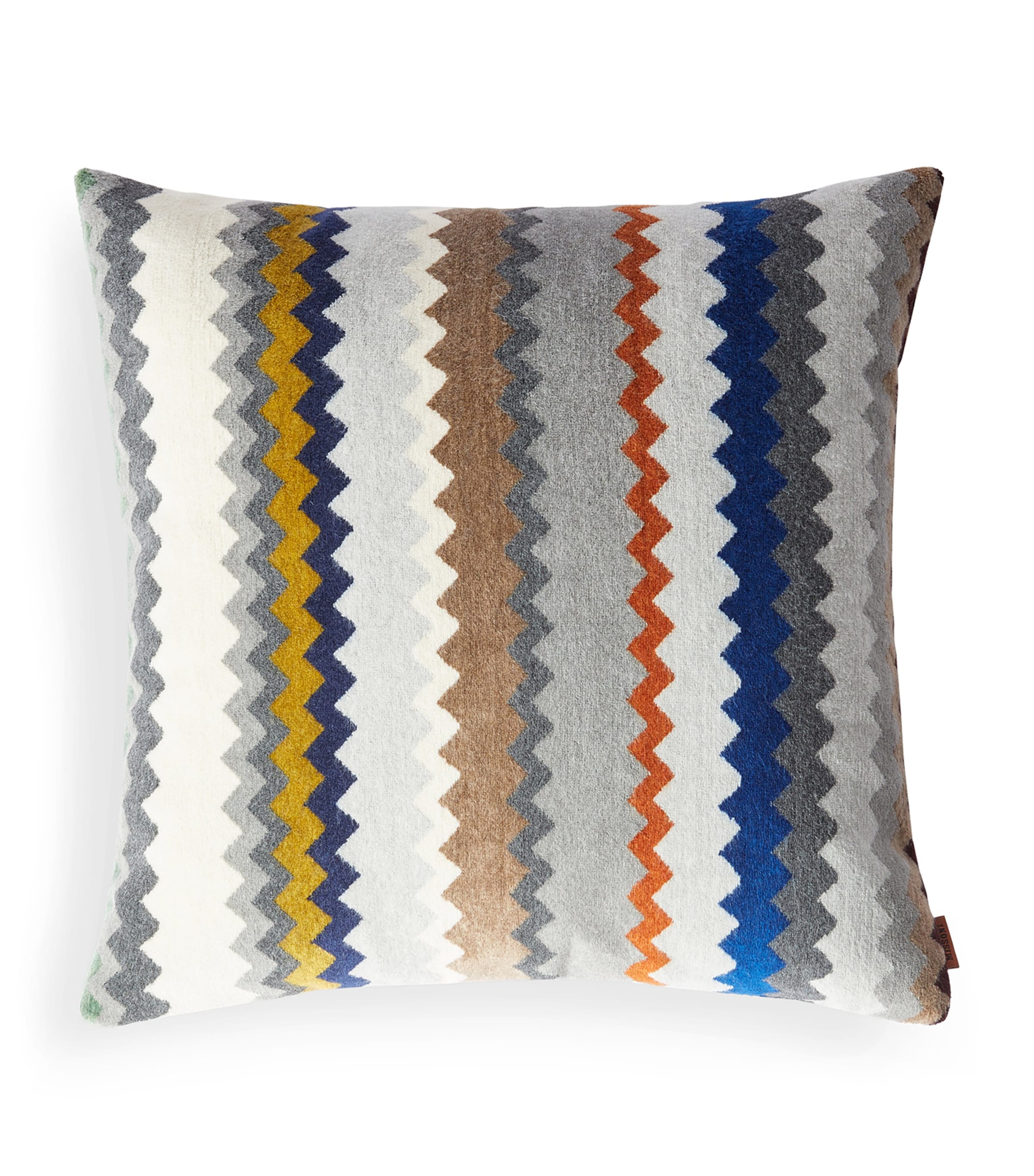 Missoni Zigzag Dune Cushion (40cm x 40cm) Taupe Multi Image 1