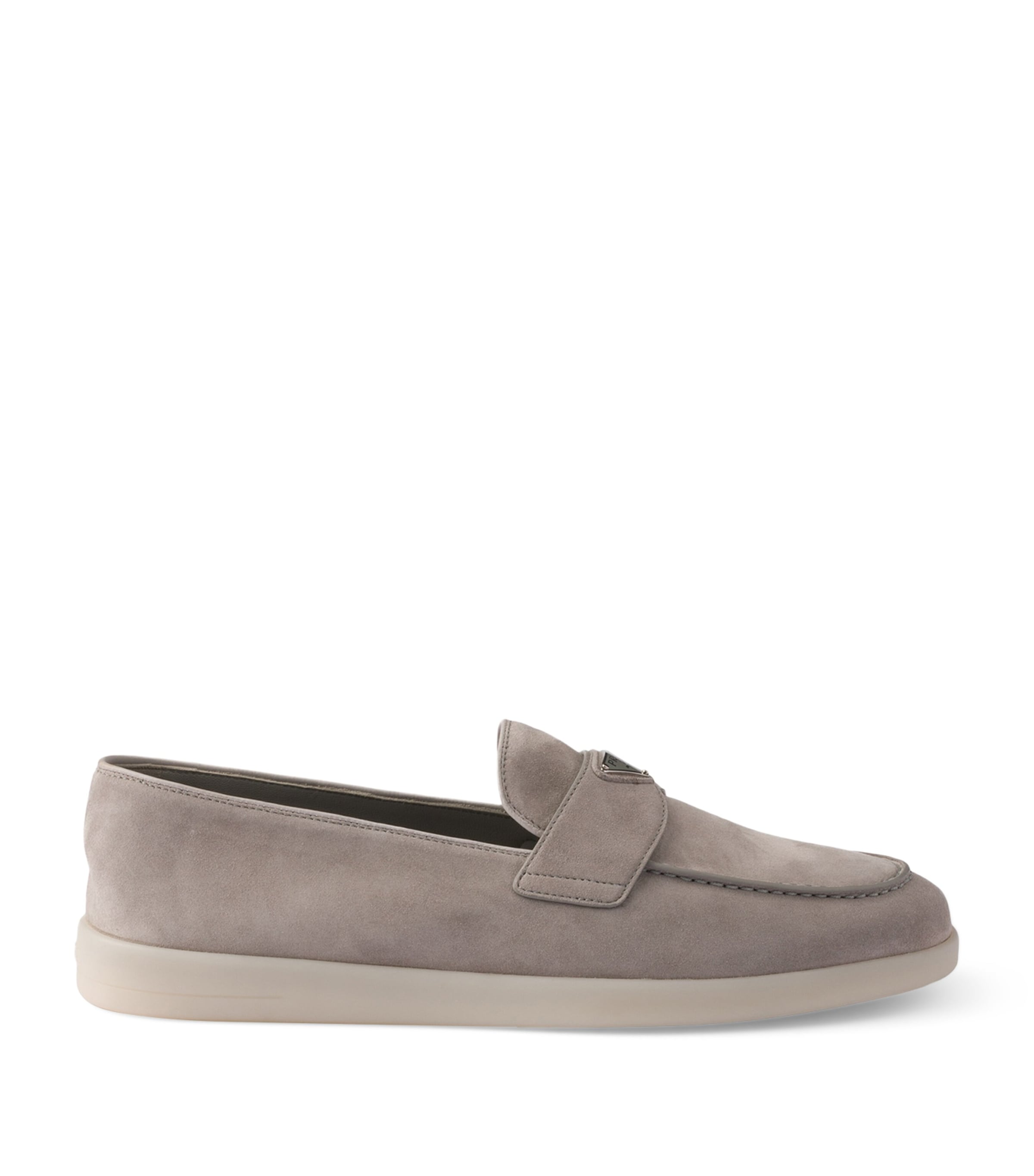 Suede Triangle Loafers F0424 Image 1