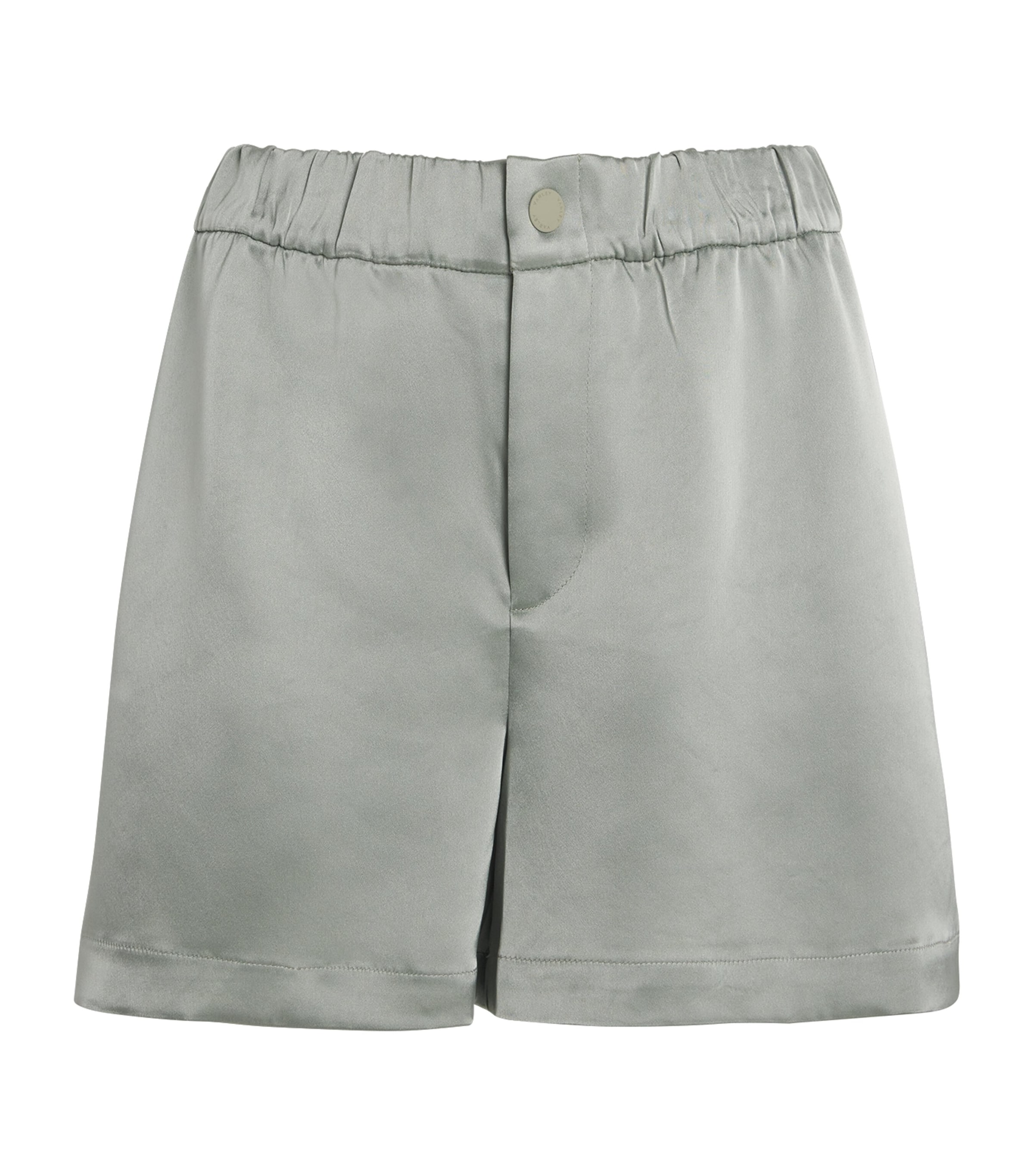 Varley High-rise Sarka Shorts In Gray