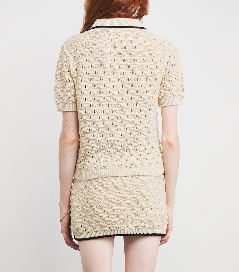 The Bauble Polo Top CREAM Image 4