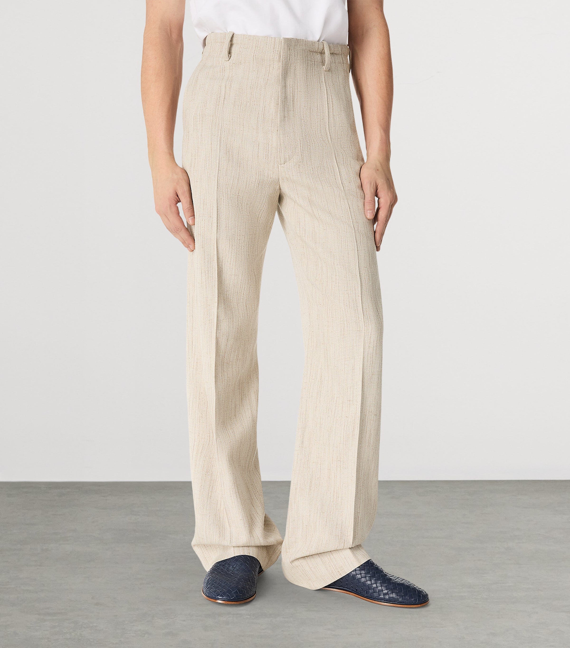 Leather Intrecciato Sunday Slippers 4259 Image 2