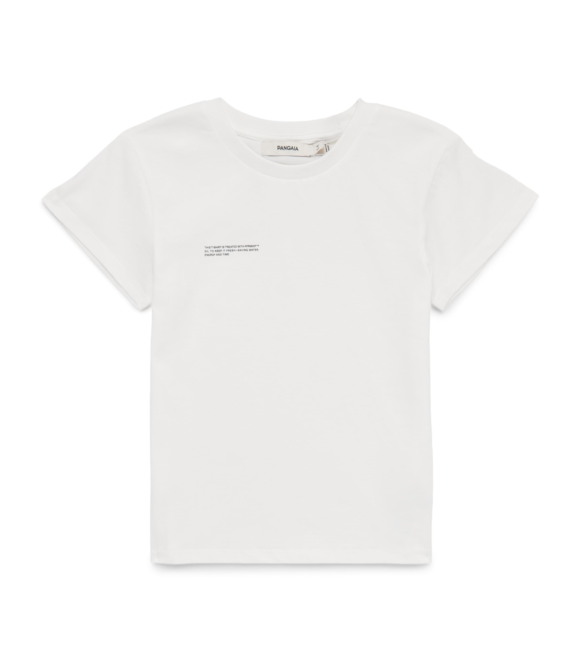 Pangaia Kids Organic Cotton T-Shirt (3-12 Years) White Image 1