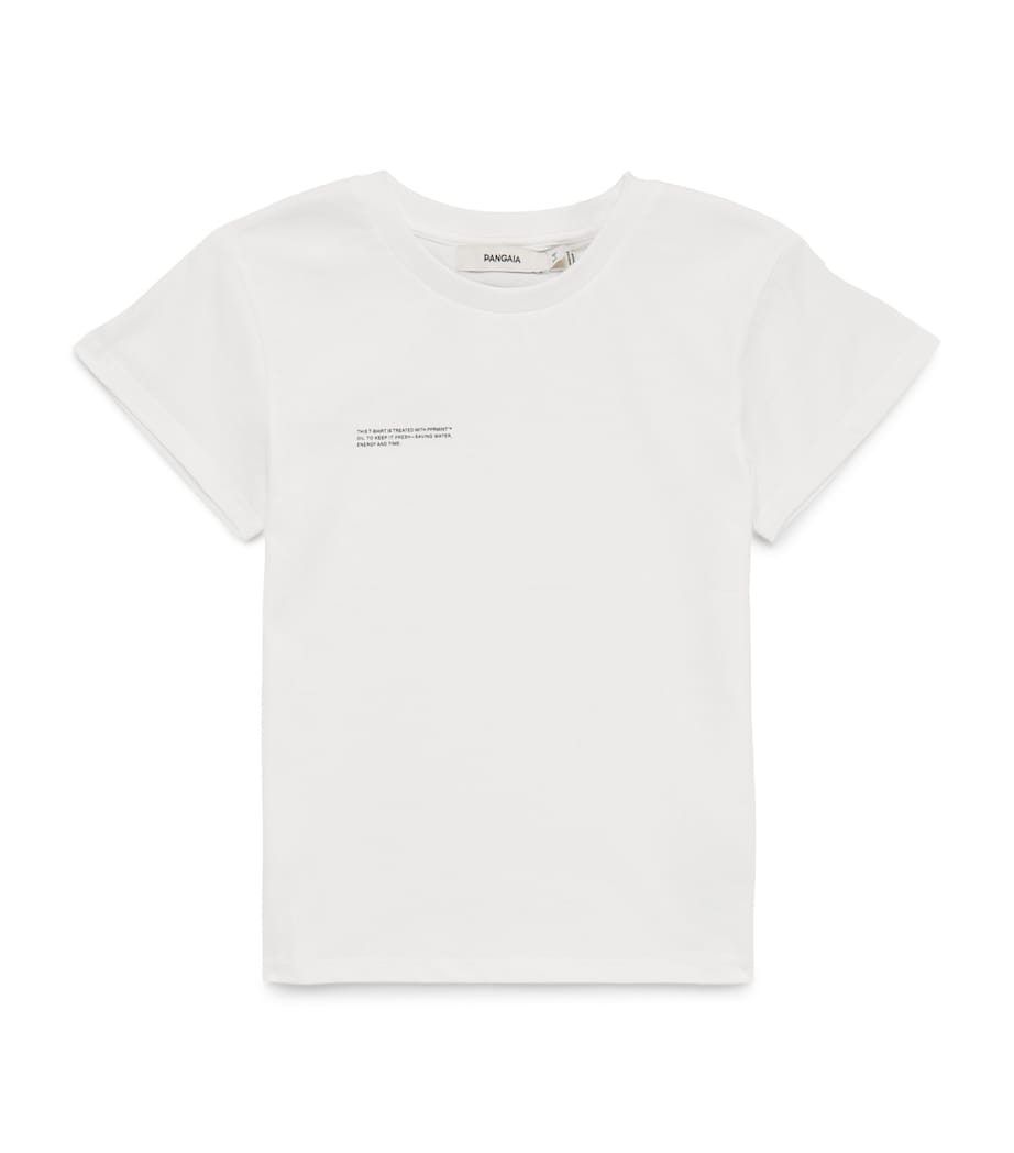 Pangaia Kids Organic Cotton T-Shirt (3-12 Years) White Image 1