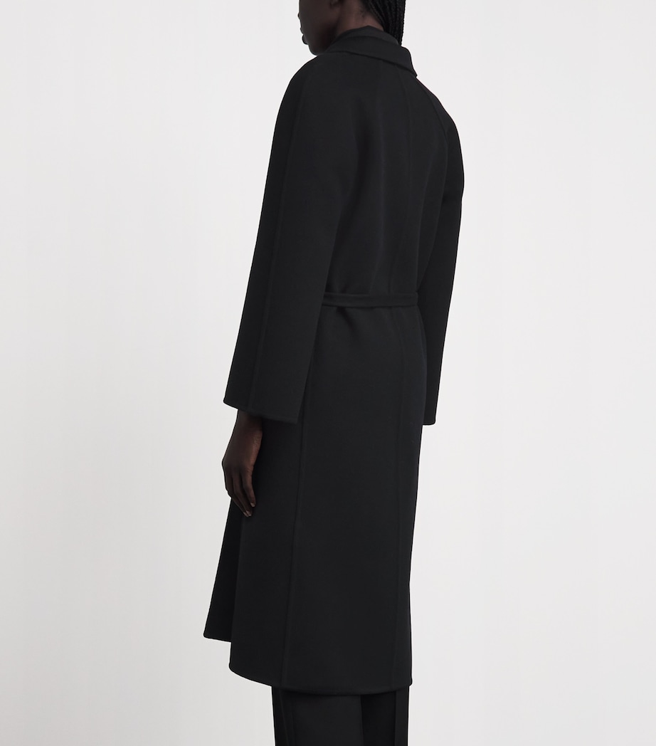 Jil Sander Womens Wool Belted Coat Black Image 5
