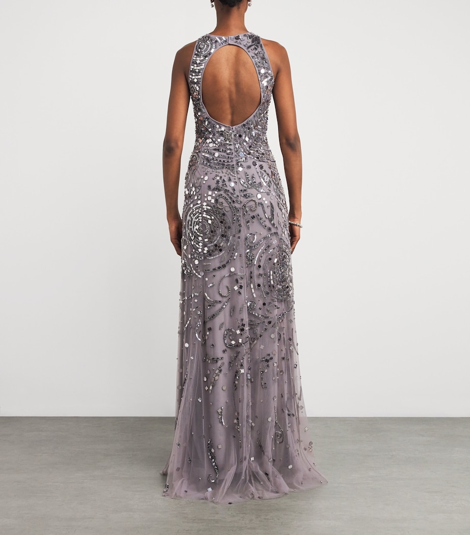 Embellished Gown 173802 GULL Image 3