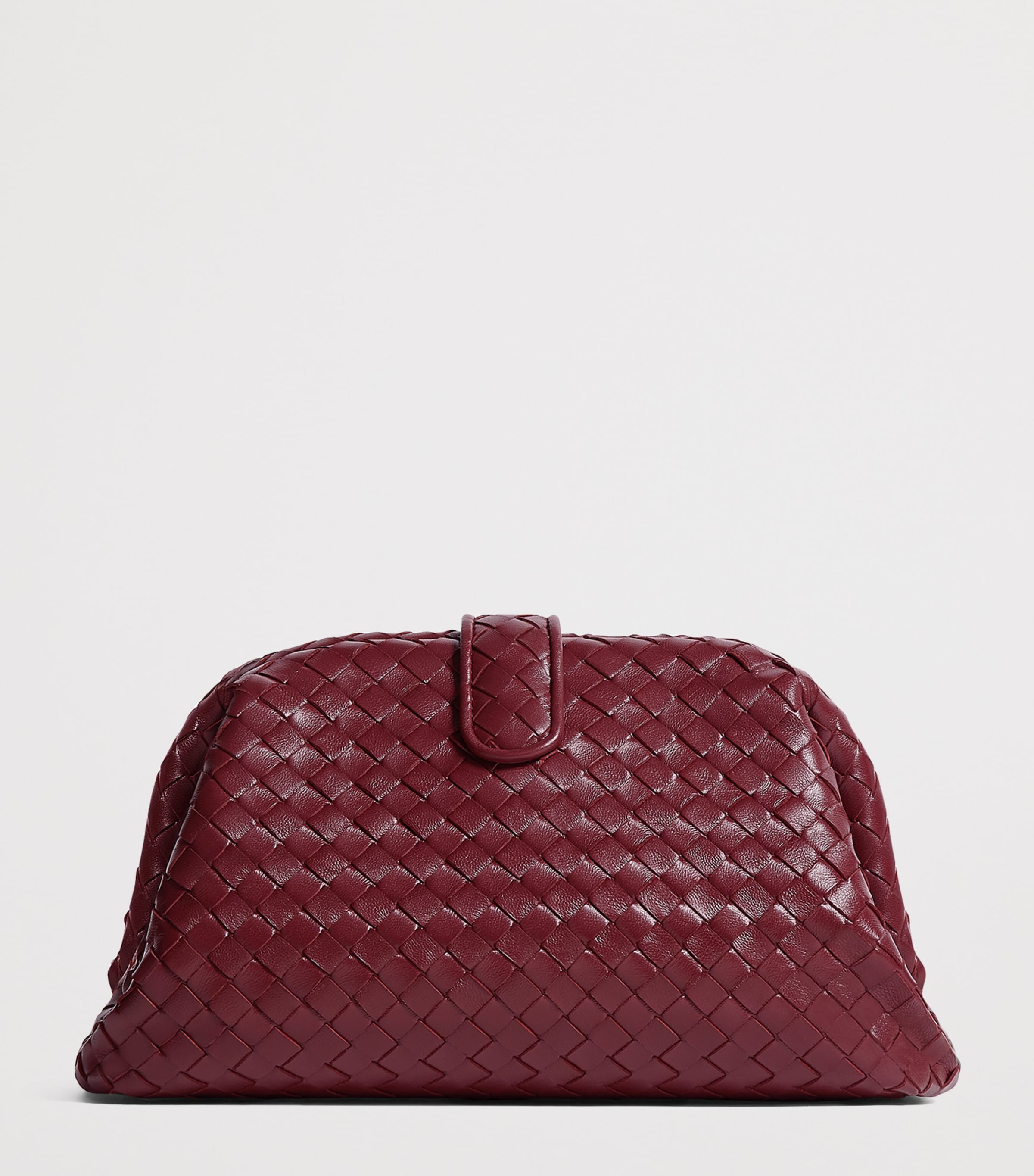 Bottega Veneta Small Leather Lauren 1980 Clutch Bag Image 3