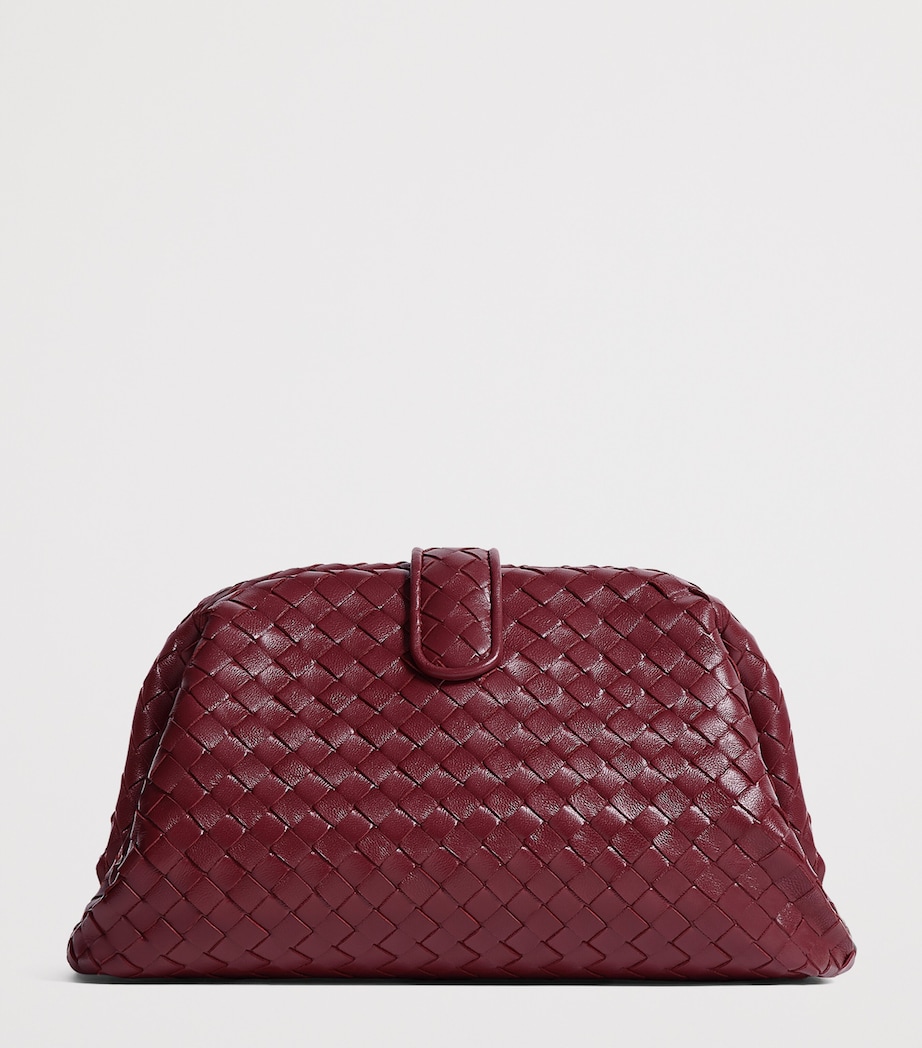 Bottega Veneta Small Leather Lauren 1980 Clutch Bag Image 3