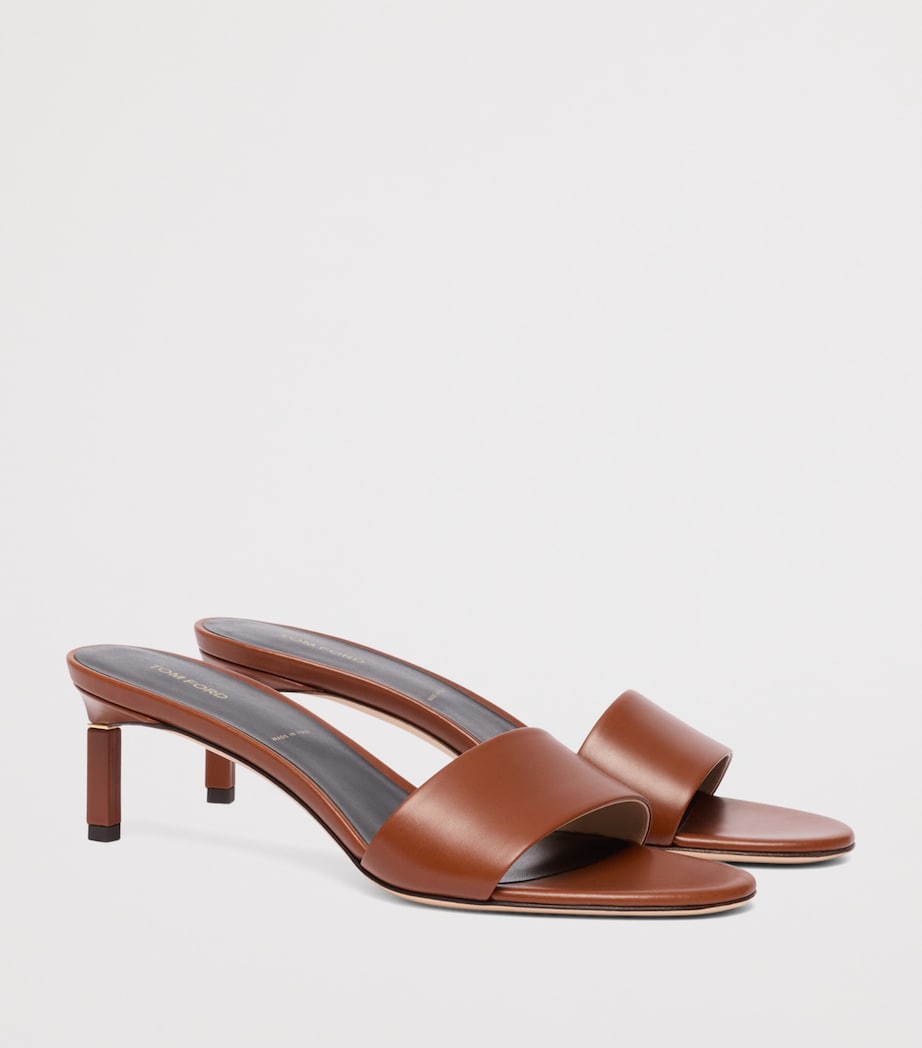 TOM FORD Calfskin Mules 55 Eao Image 2